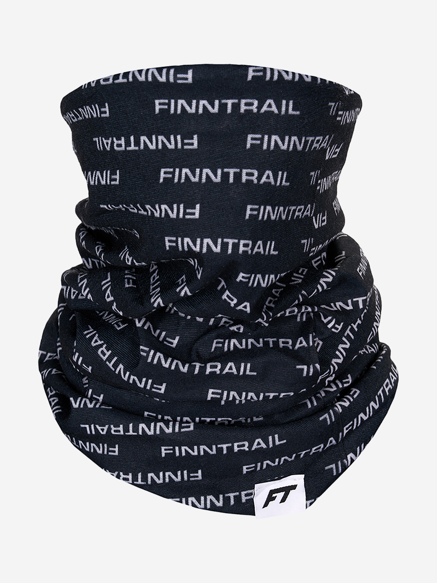 Шарф бафф FINNTRAIL Tube, Черный 9801FNEKF37-BLACK - фото 4