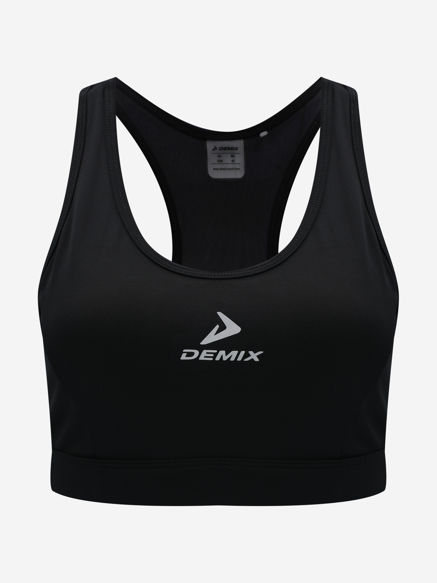 Спортивный топ бра Demix ActiveMove Urban Mesh Back, Черный 122307DMX-99, размер RUS 44 | EUR S/36 - фото 7