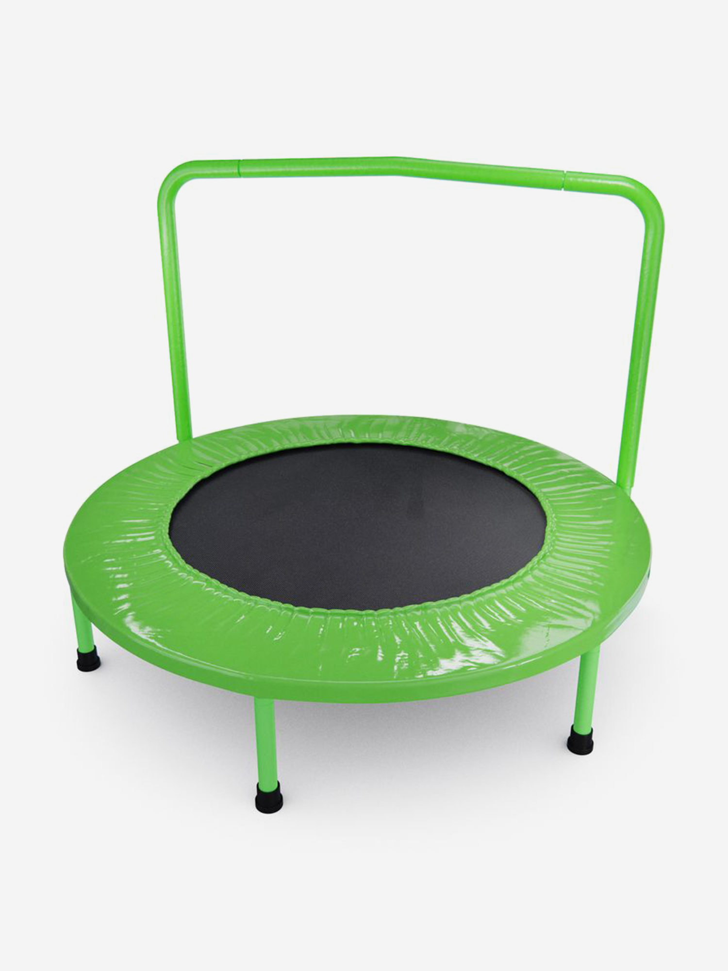 Изображение товара Батут с поручнем DFC JUMPFIT 36'' зеленый для детей и фитнеса