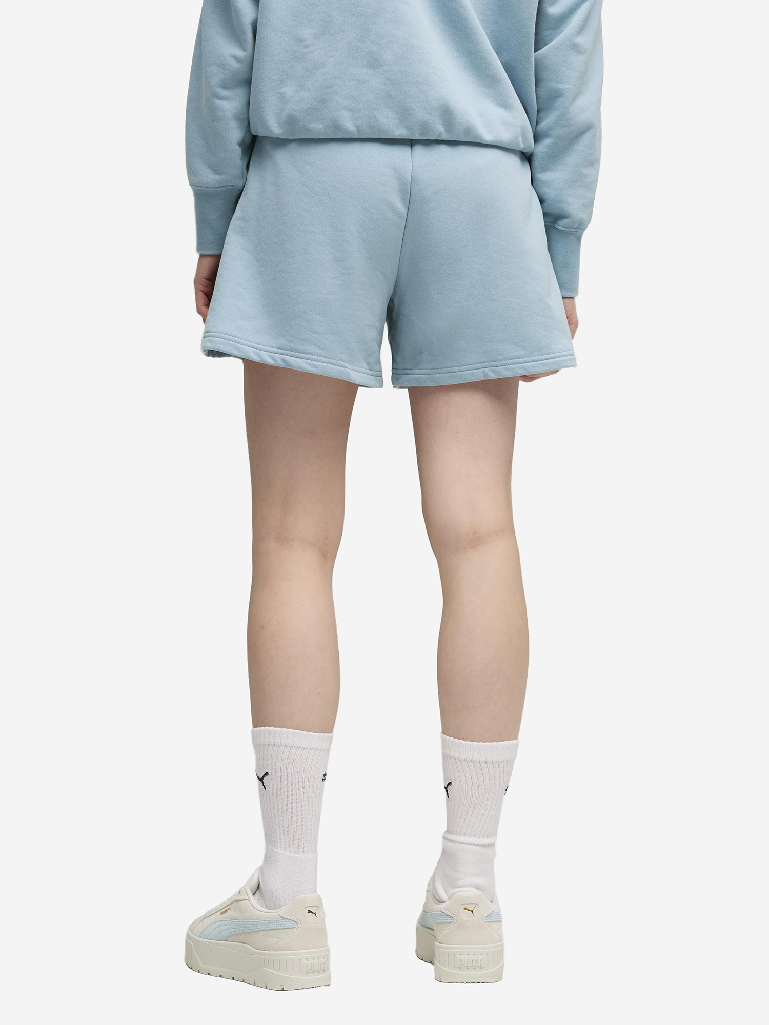 Шорты женские PUMA, Голубой 2
