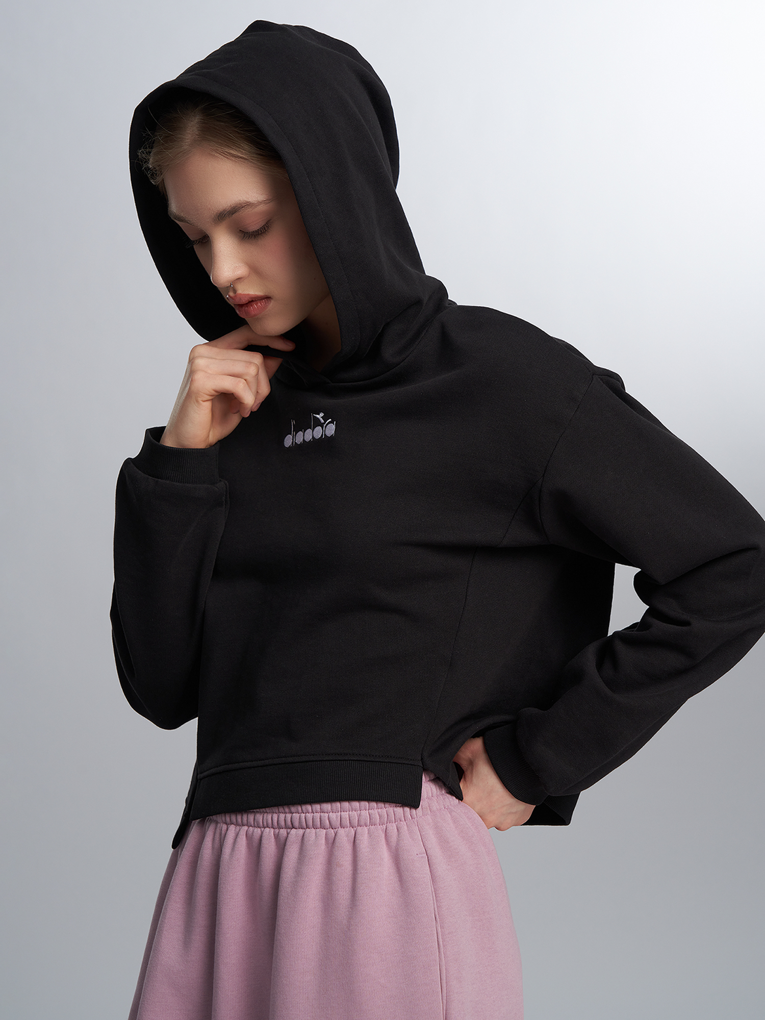 Изображение товара Худи женское Diadora, Черный