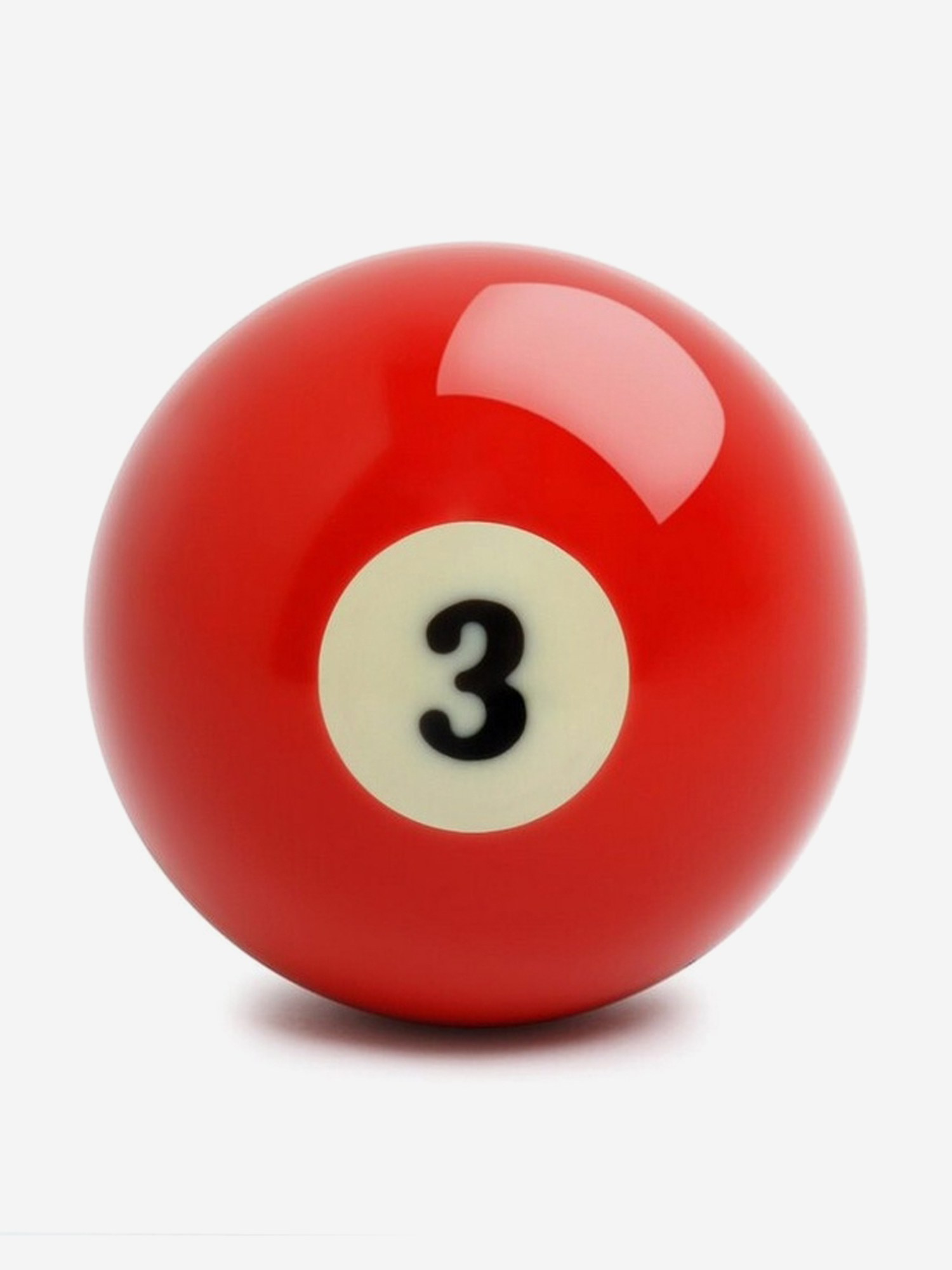 

Шар бильярдный d=57,2 мм Pool Standart №03, Красный