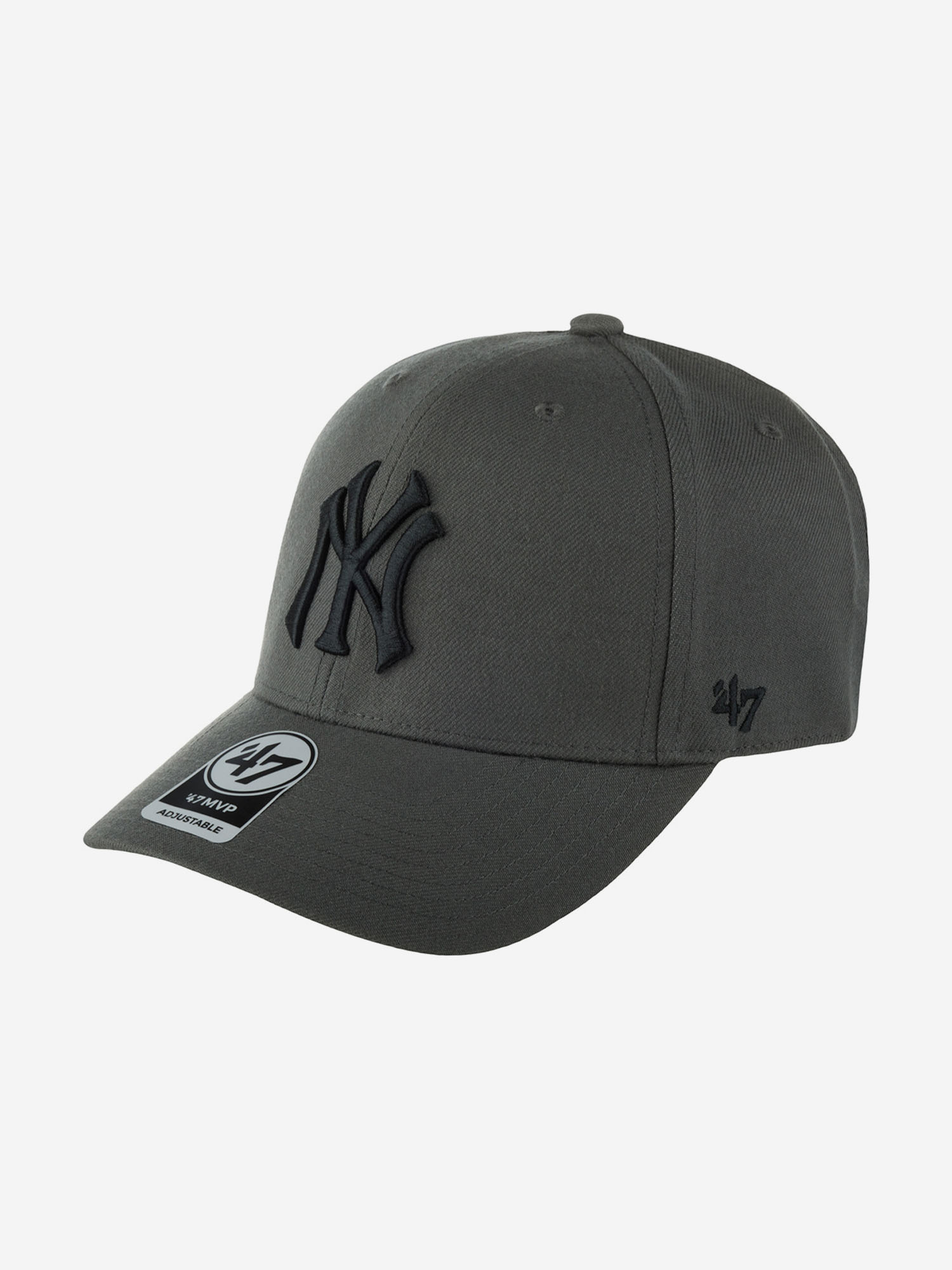 Бейсболка 47 BRAND B-MVPSP17WBP-CCC New York Yankees MLB (серый), Серый 36-515XDOX403-08, размер Без размера