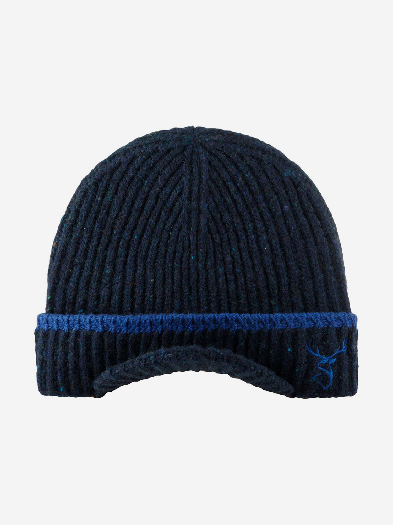 

Шапка с козырьком STETSON 8599379 BEANIE DEER (синий), Синий