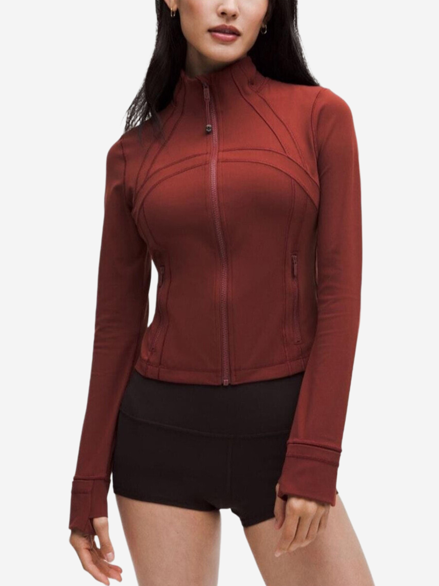 Изображение товара Куртка для йоги Lululemon LW3HB5SDESTL5O-WOOD-BROWN