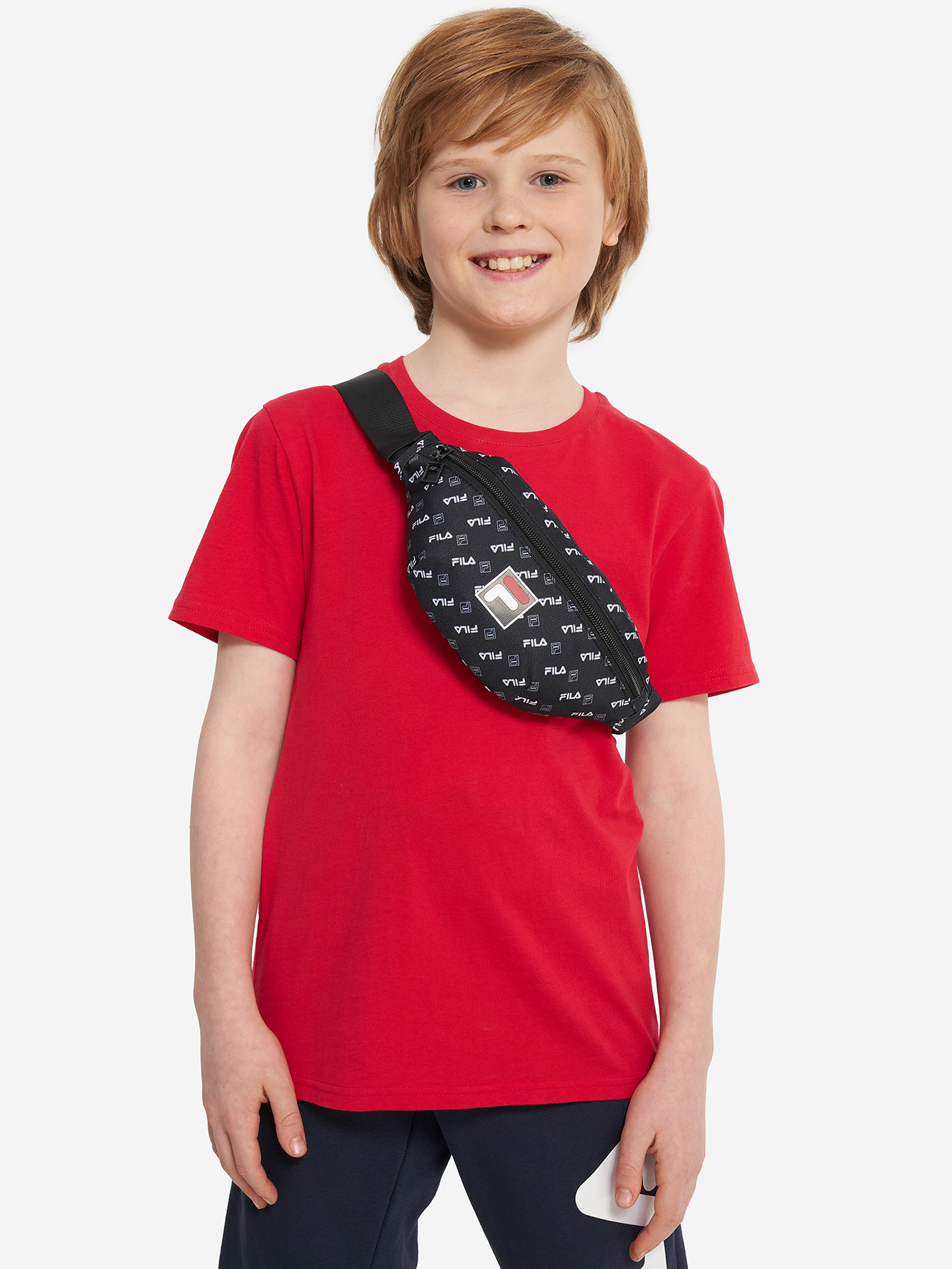 

Сумка на пояс для мальчиков FILA, Черный