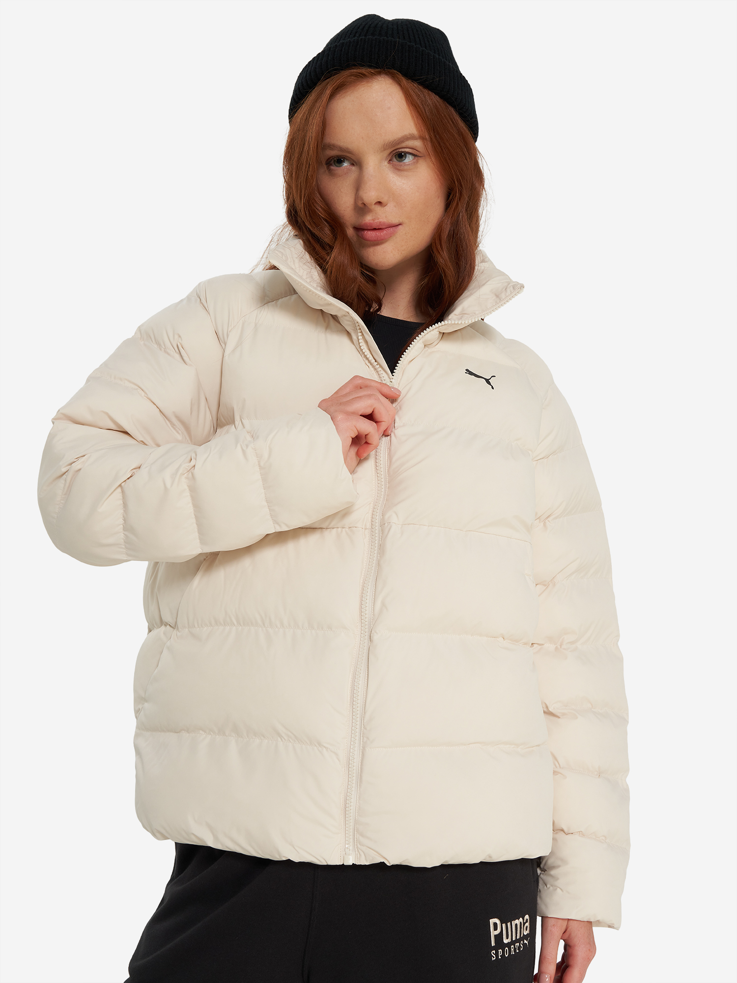 Пуховик женский PUMA Бежевый 17999₽