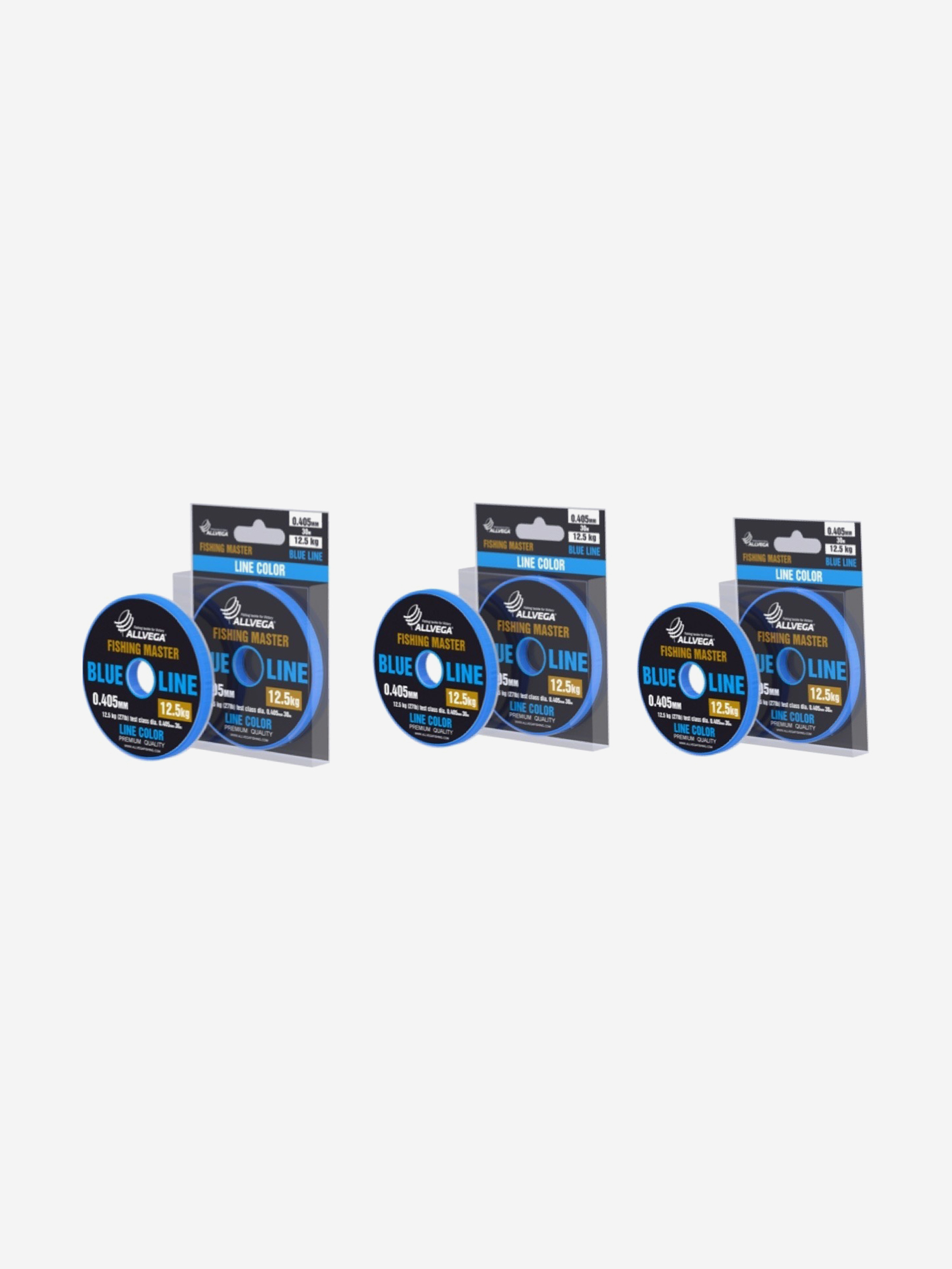 

Леска монофильная ALLVEGA "Fishing Master" 30м 0,405мм (12,5кг) голубая. Набор 3 штуки., Голубой