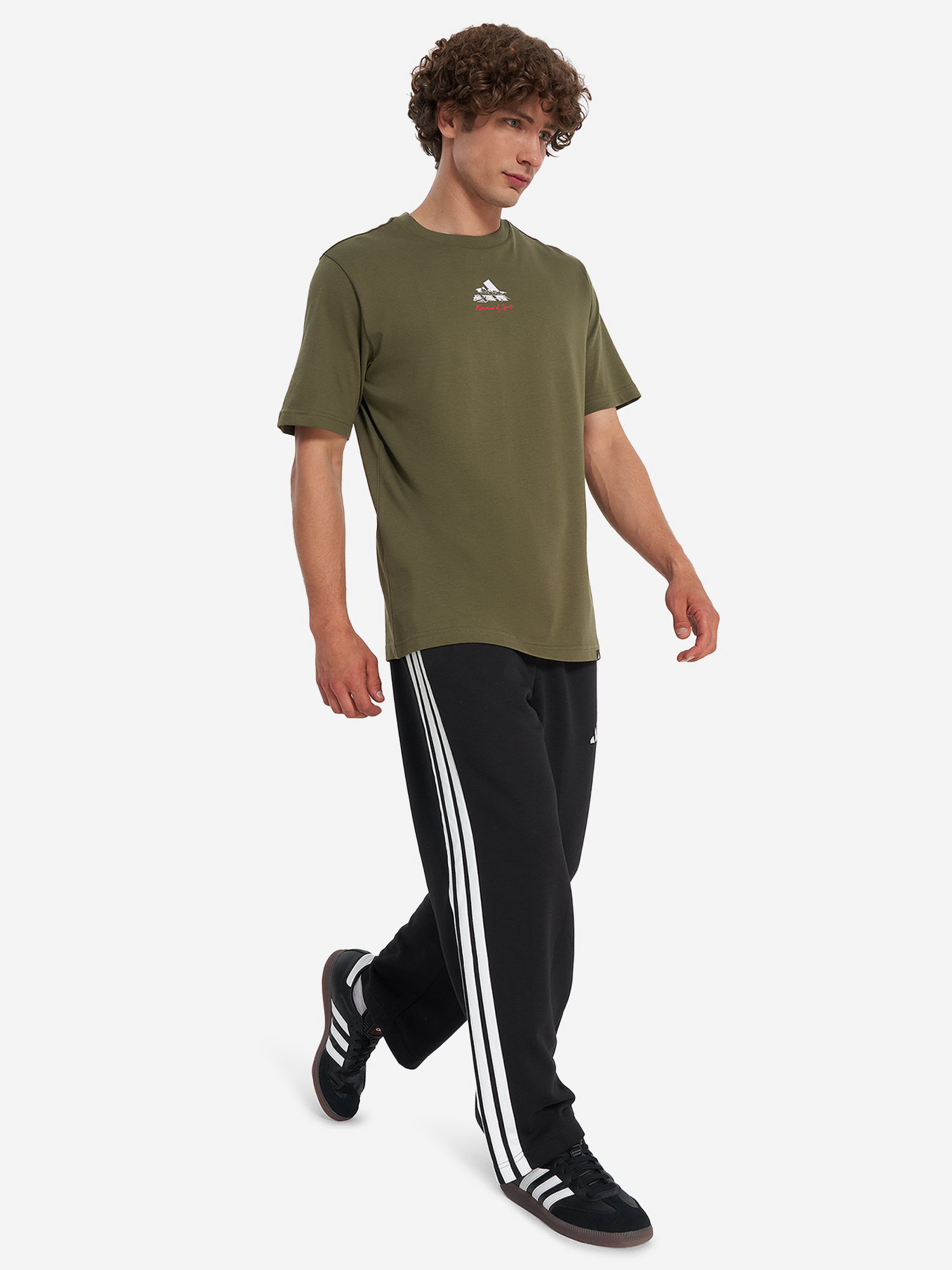 фото Футболка мужская adidas gallery, зеленый