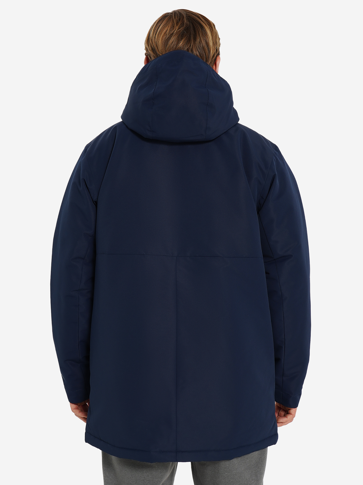 фото Парка мужская columbia rugged path iii parka, синий