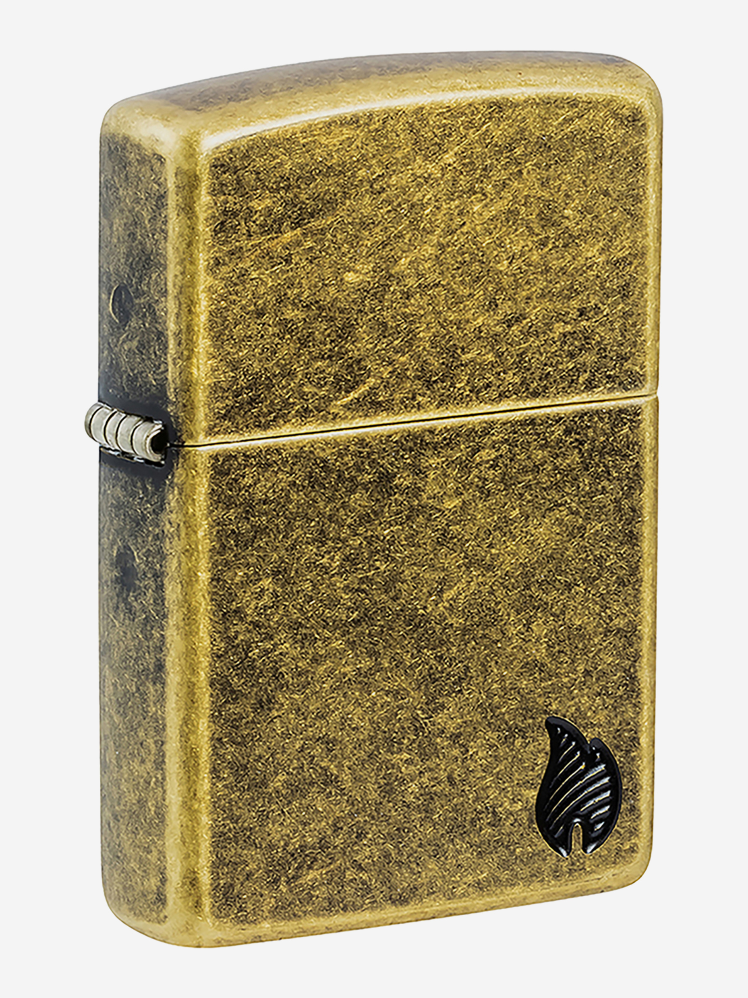Изображение товара Зажигалка бензиновая ветроустойчивая Zippo Armor Пламя Flame Antique Brass
