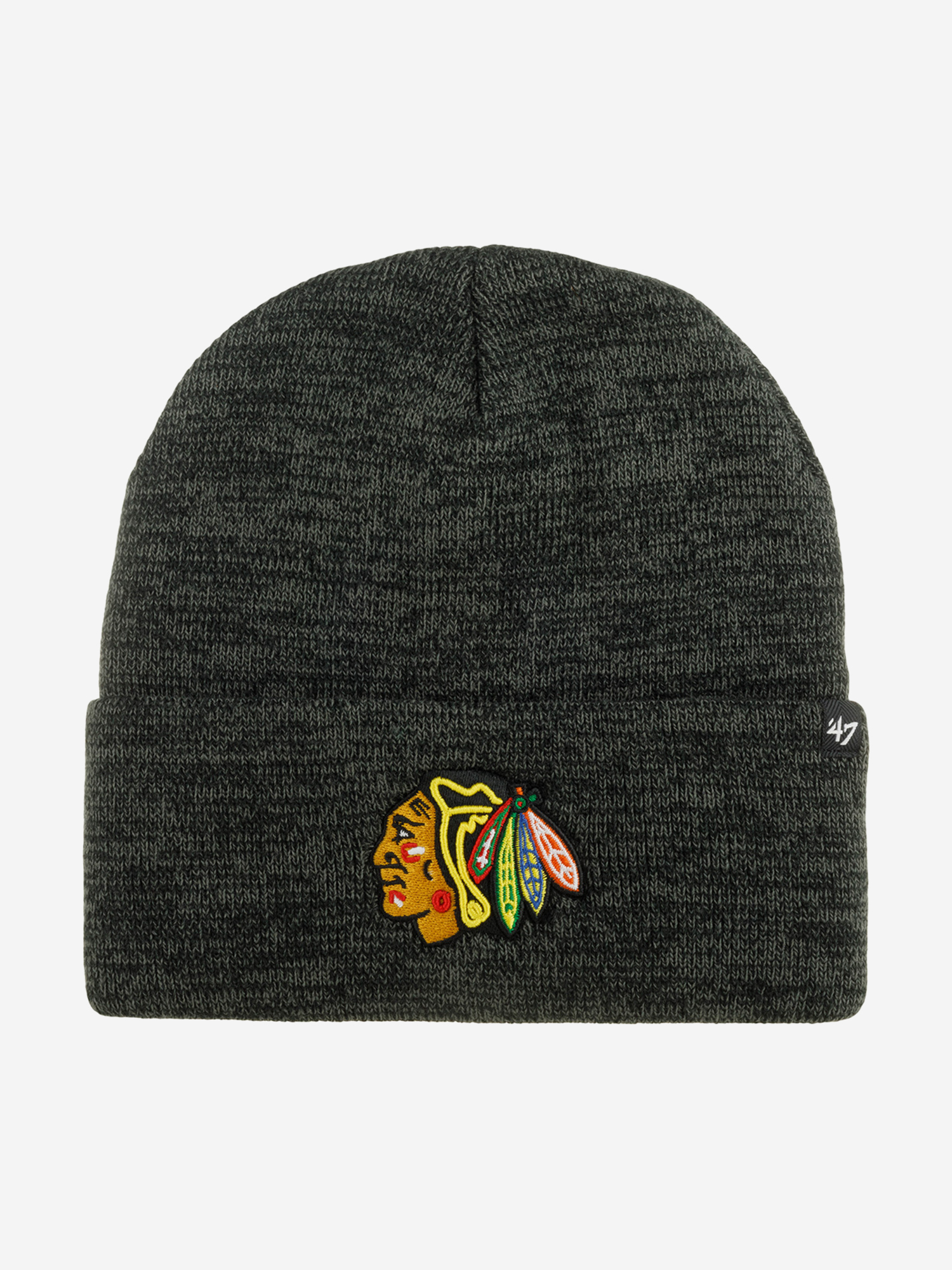 Изображение товара Шапка с отворотом 47 BRAND Chicago Blackhawks NHL вязаная унисекс всесезонная