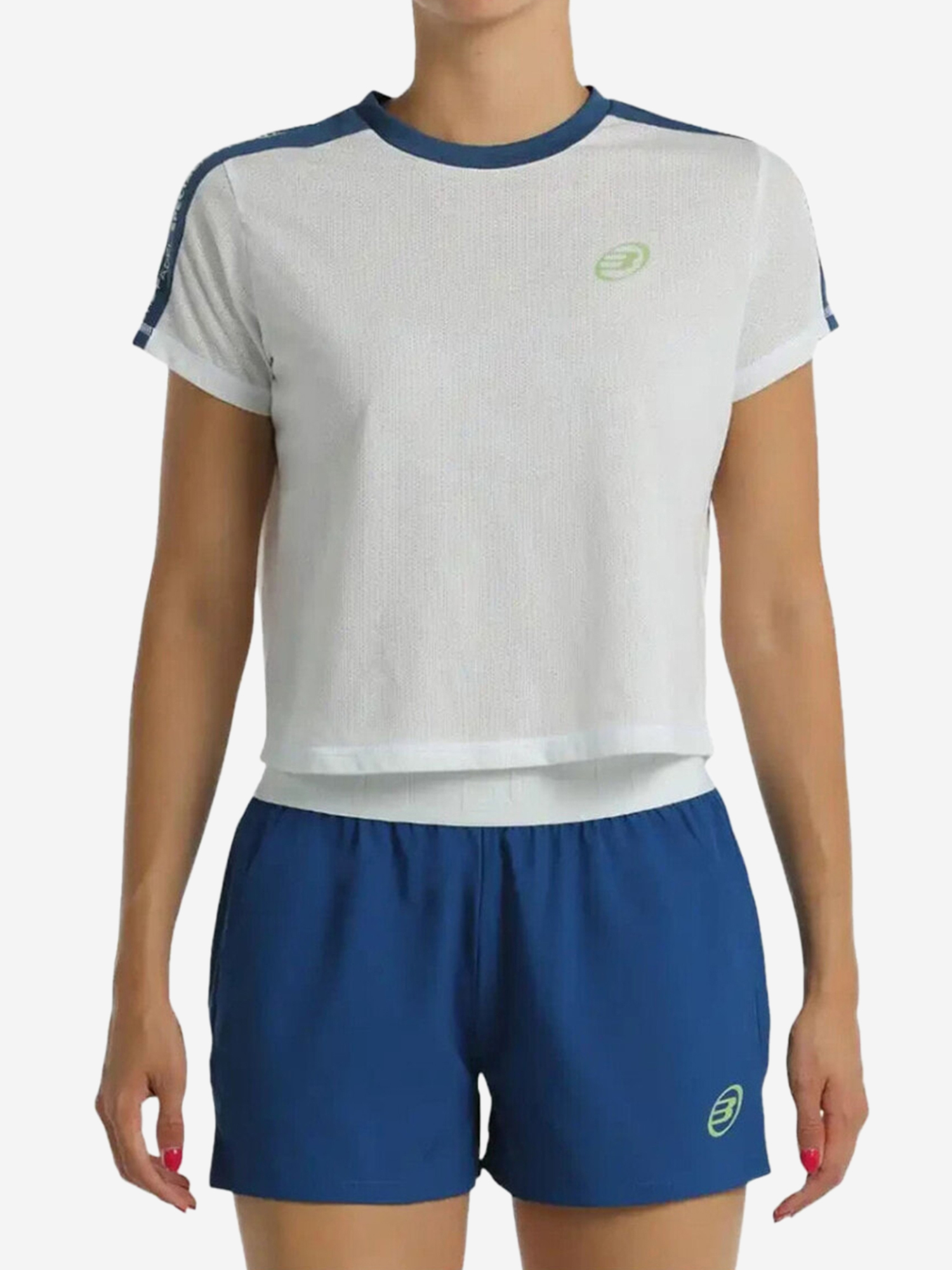 Изображение товара Футболка женская Bullpadel Bilma, Белый/синий
