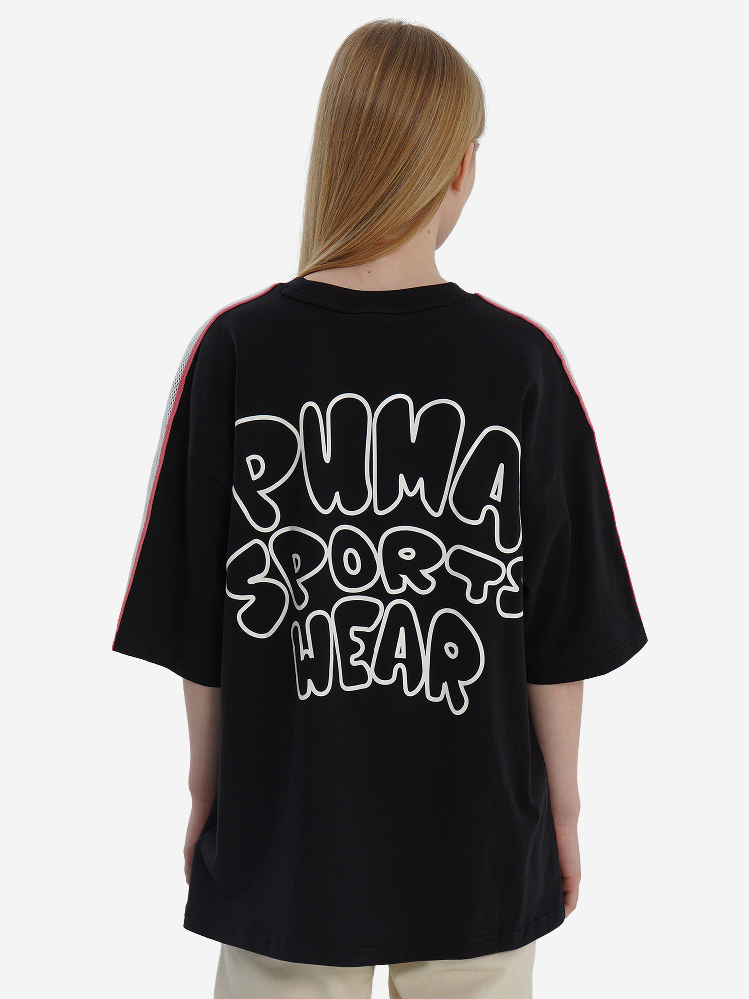 Футболка для девочек PUMA T7 Always On, Черный 3