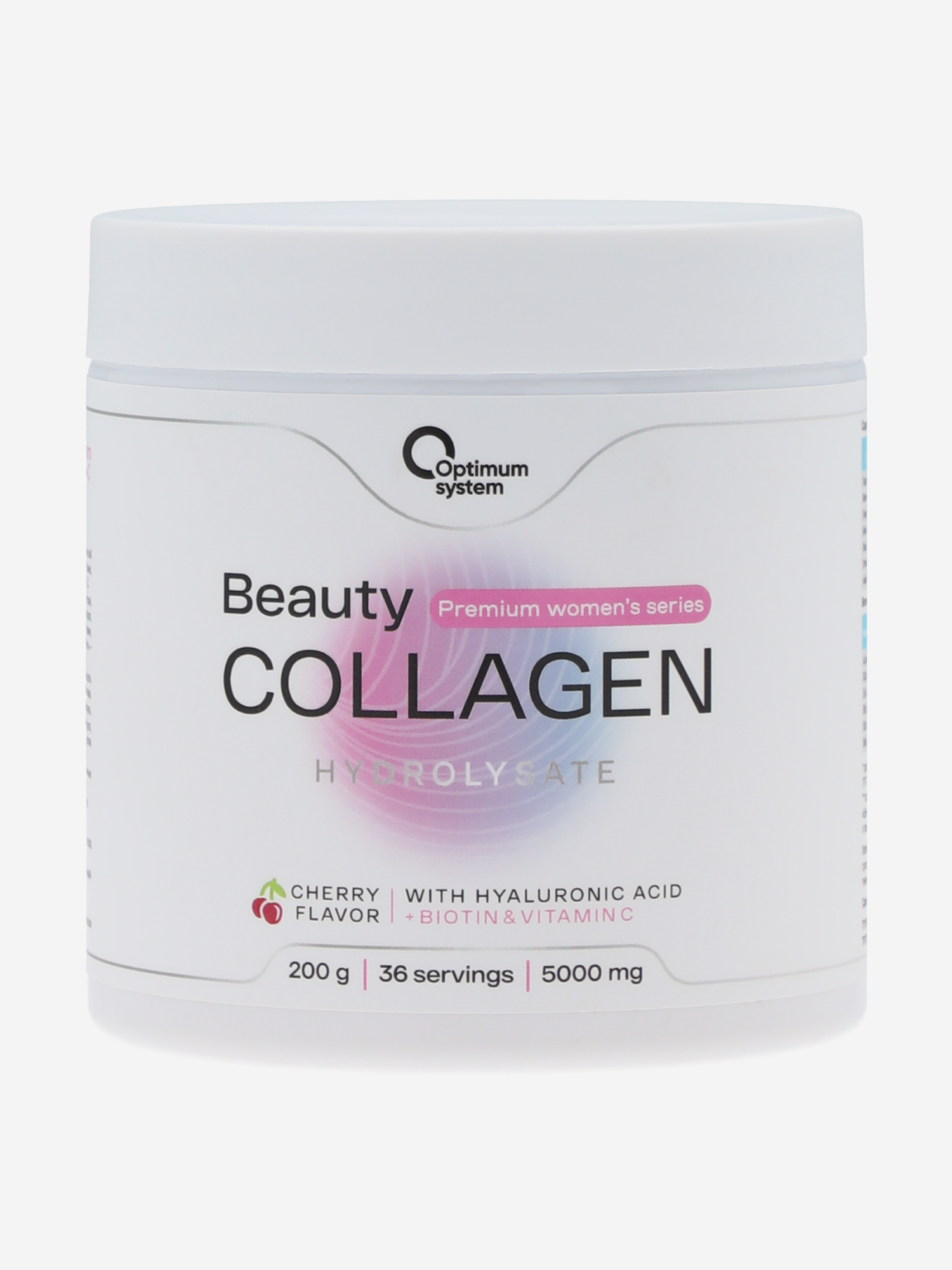 

Коллаген Optimum System "Вишня", 200 г, Белый