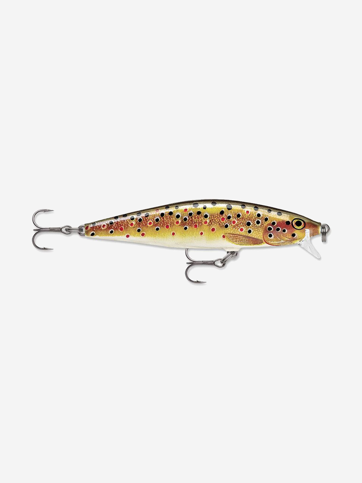 

Воблер для рыбалки RAPALA Flat Rap 08, 8см, 7гр, цвет TR, плавающий, Коричневый