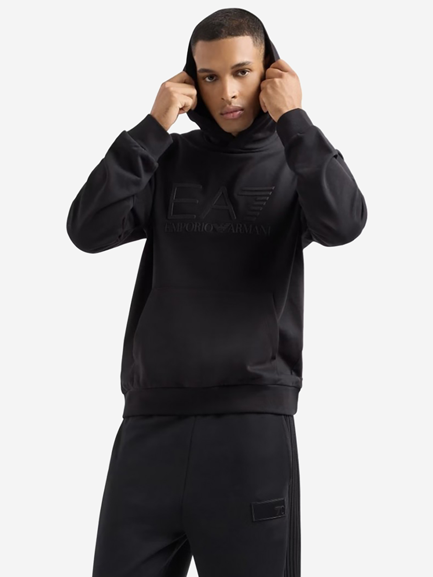 

Худи мужское EA7 Sweatshirt, Черный