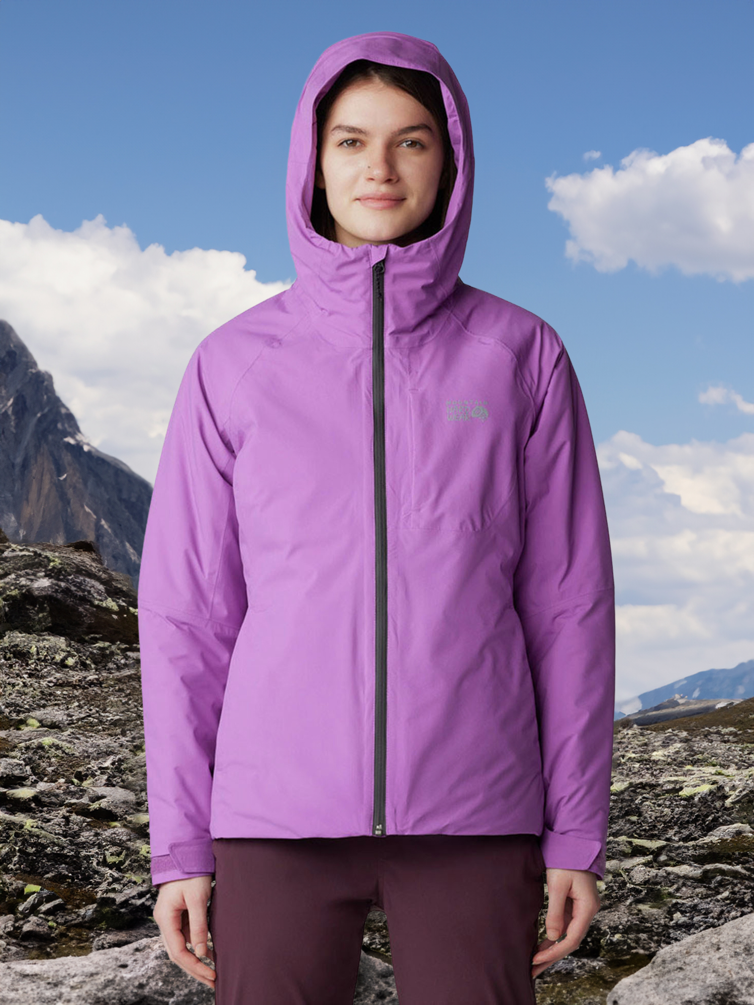 

Куртка утепленная женская Mountain Hardwear Stretch Ozonic, Фиолетовый