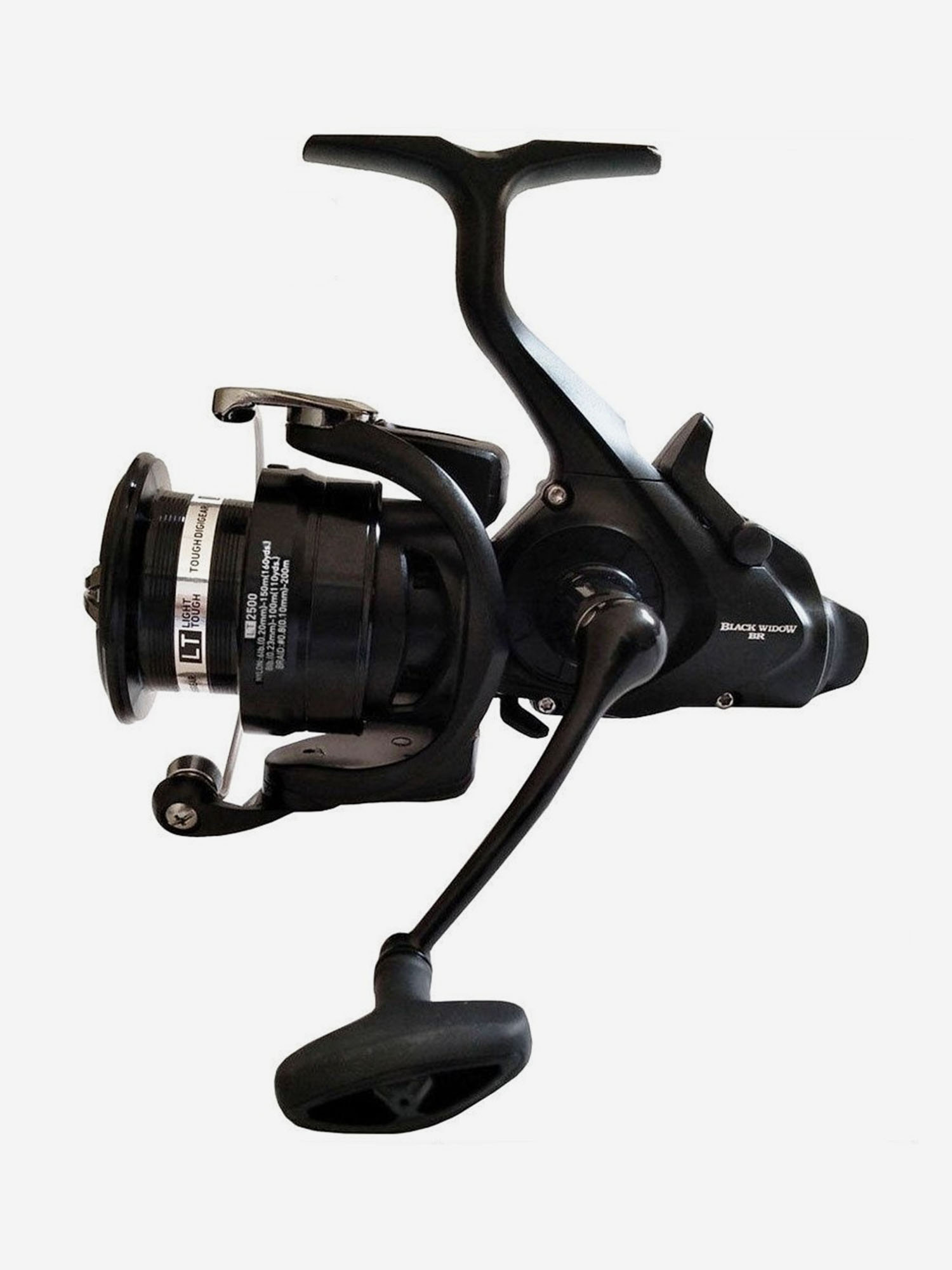 

Катушка фидерная безынерционная DAIWA 19 BLACK WIDOW BR LT 2500, Черный