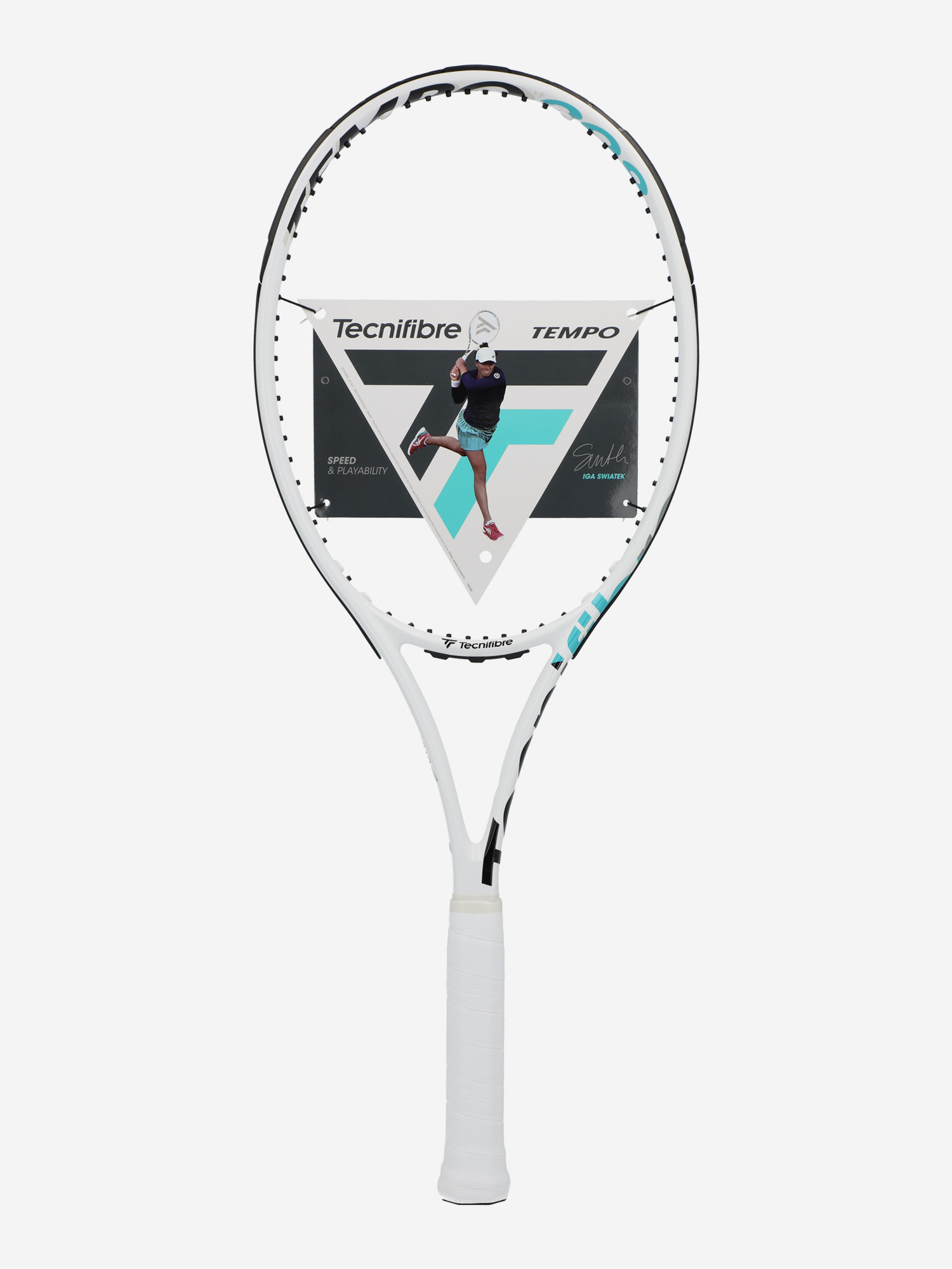   Спортмастер Ракетка для большого тенниса Tecnifibre Tempo 298 IGA 27, Белый