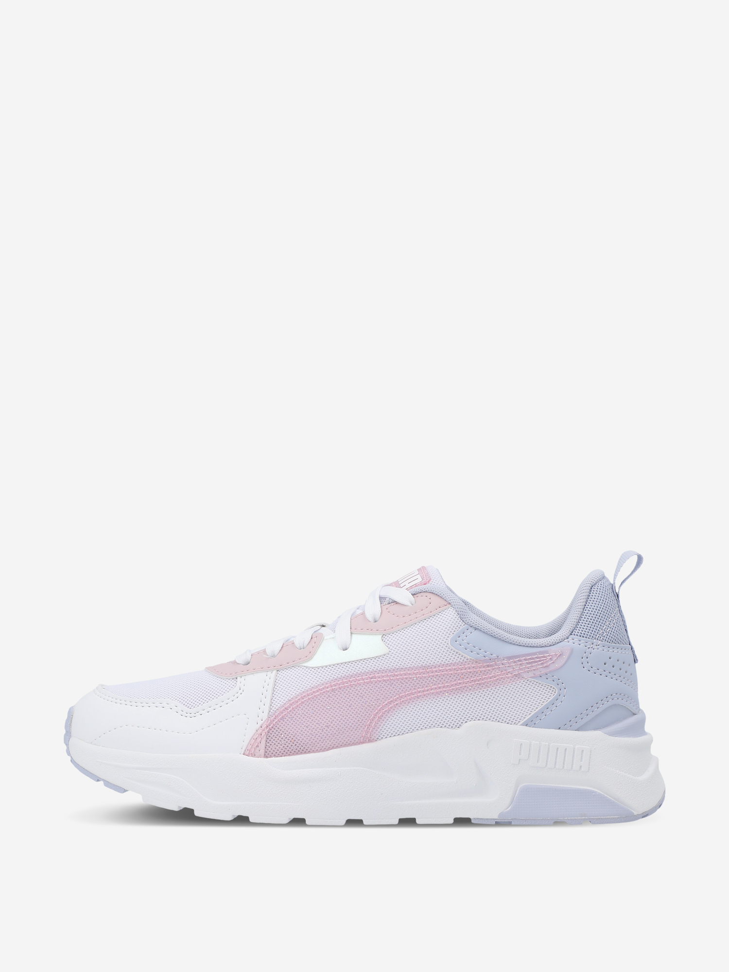 фото Кроссовки для девочек puma trinity lite blurry dreams jr, белый