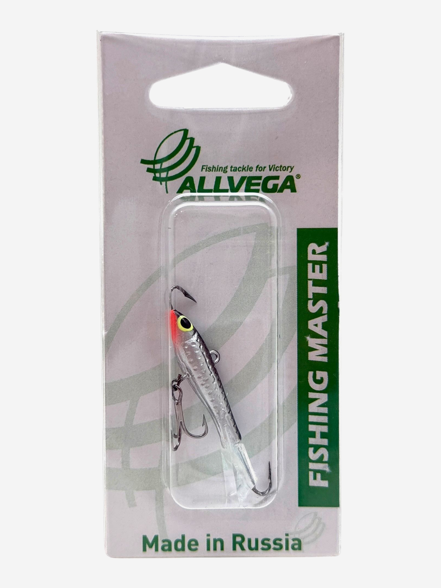 

Приманка балансир ALLVEGA 6 гр / 30 мм, цвет С15, Серебряный