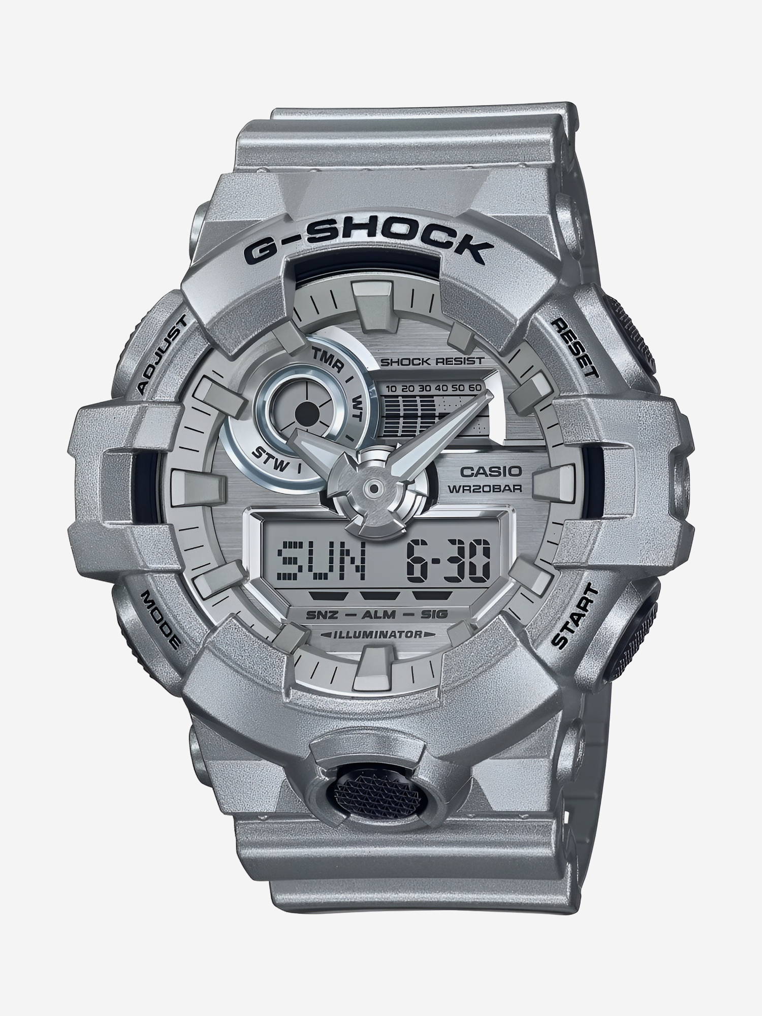 

Часы спортивные CASIO GA-700FF-8A, Серый