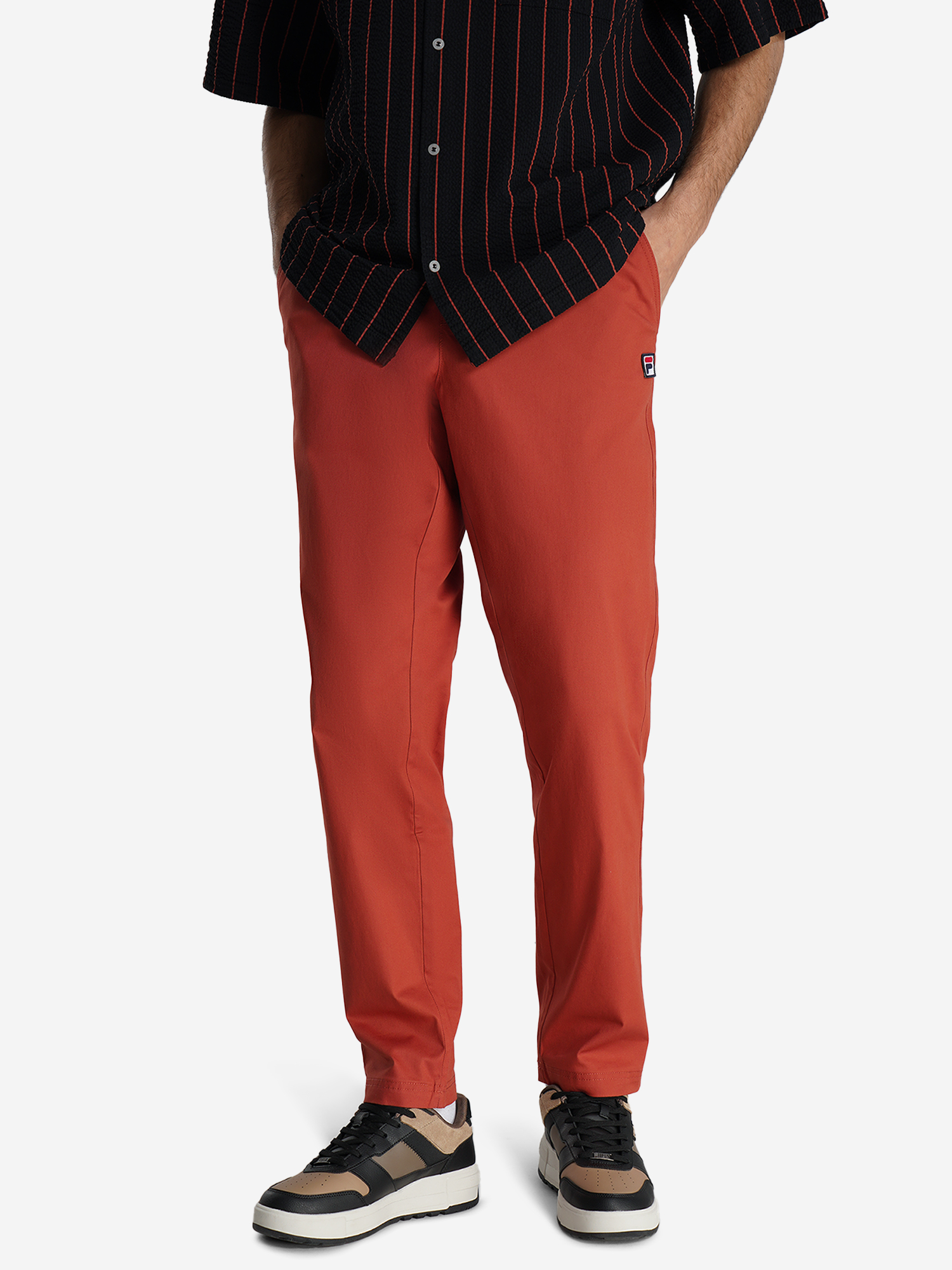 Изображение товара Мужские спортивные брюки FILA прямого покроя лето