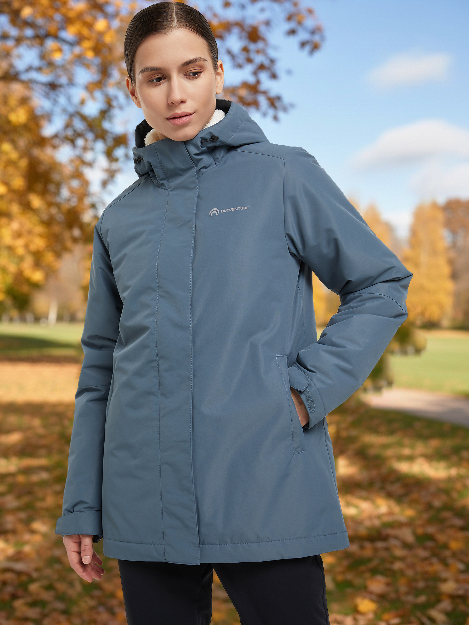 

Куртка утепленная женская Outventure, Синий