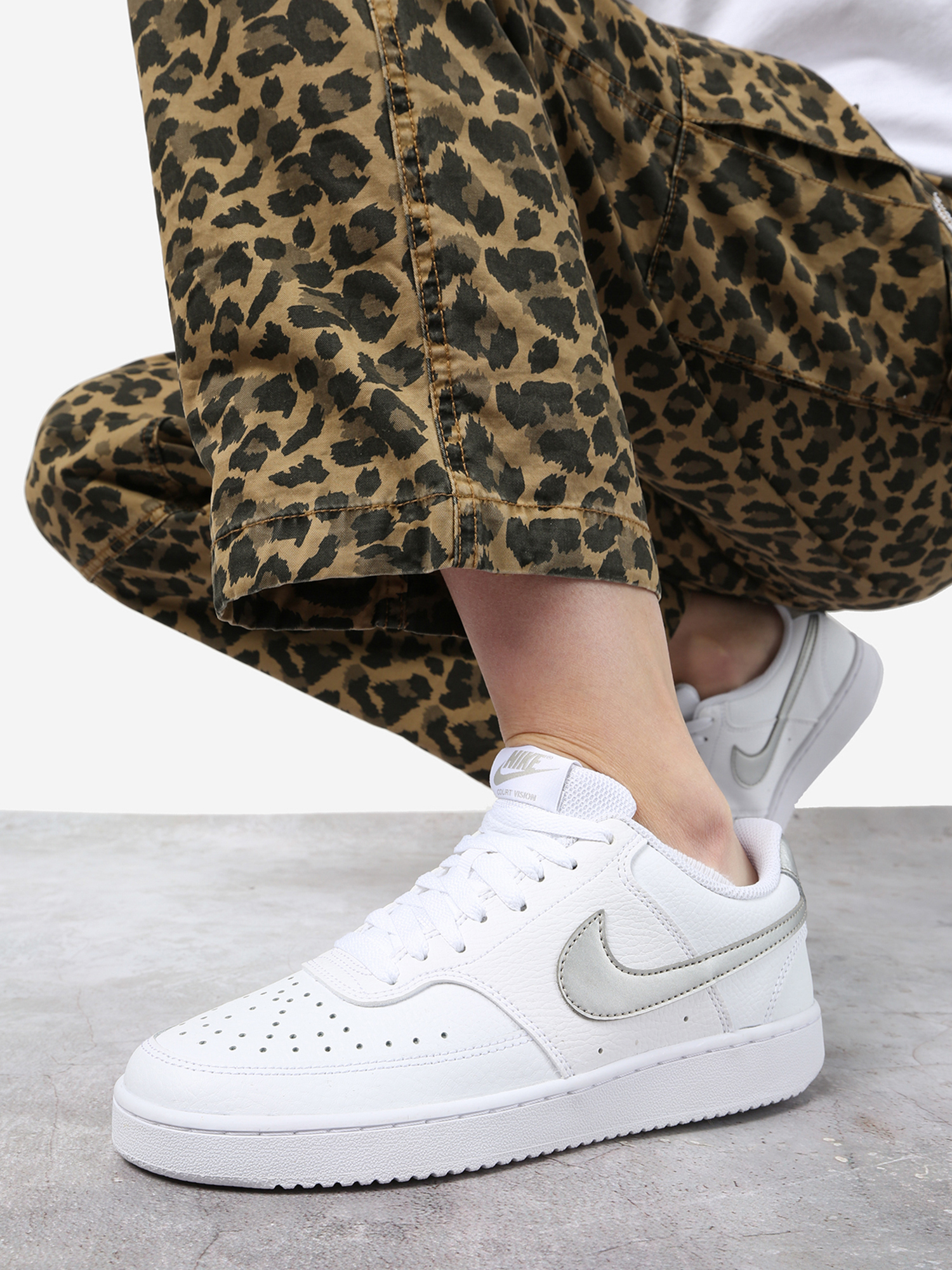 

Кеды женские Nike Court Vision Low, Белый