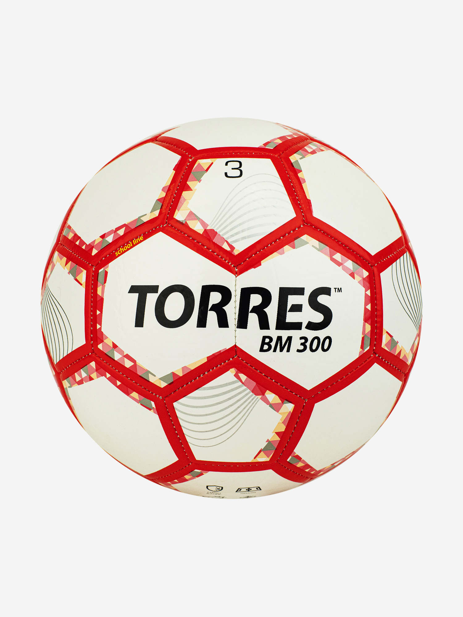 

Мяч футбольный Torres BM 300 арт.F320743 р.3, Белый