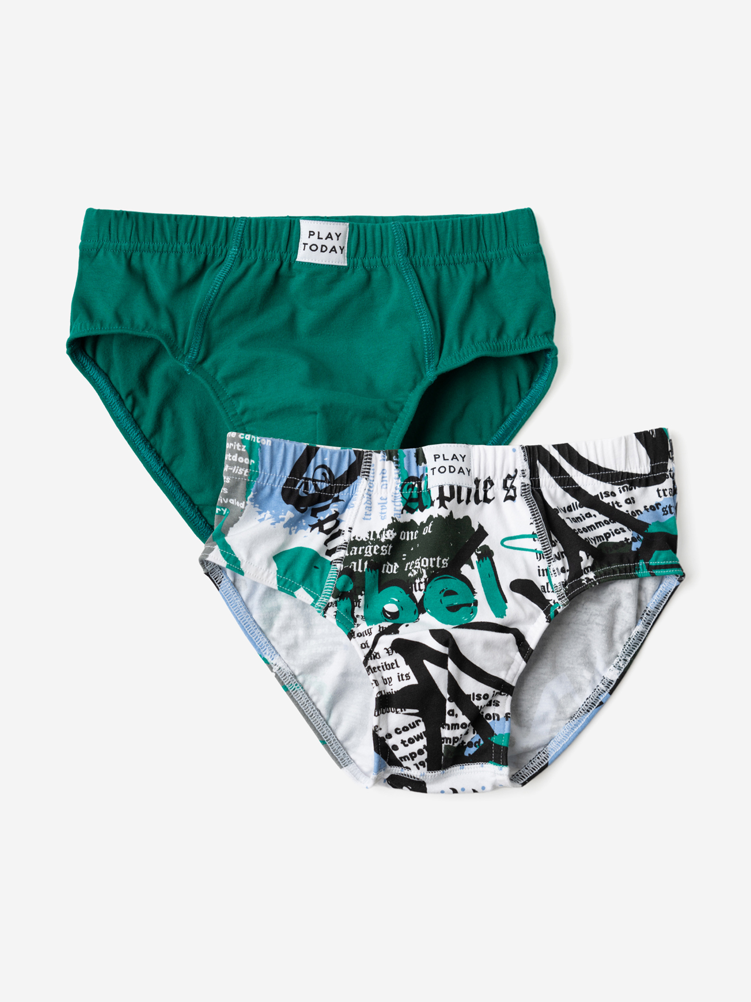 Изображение товара Детские мужские брифы PlayToday 2 шт уютные и приятные к телу