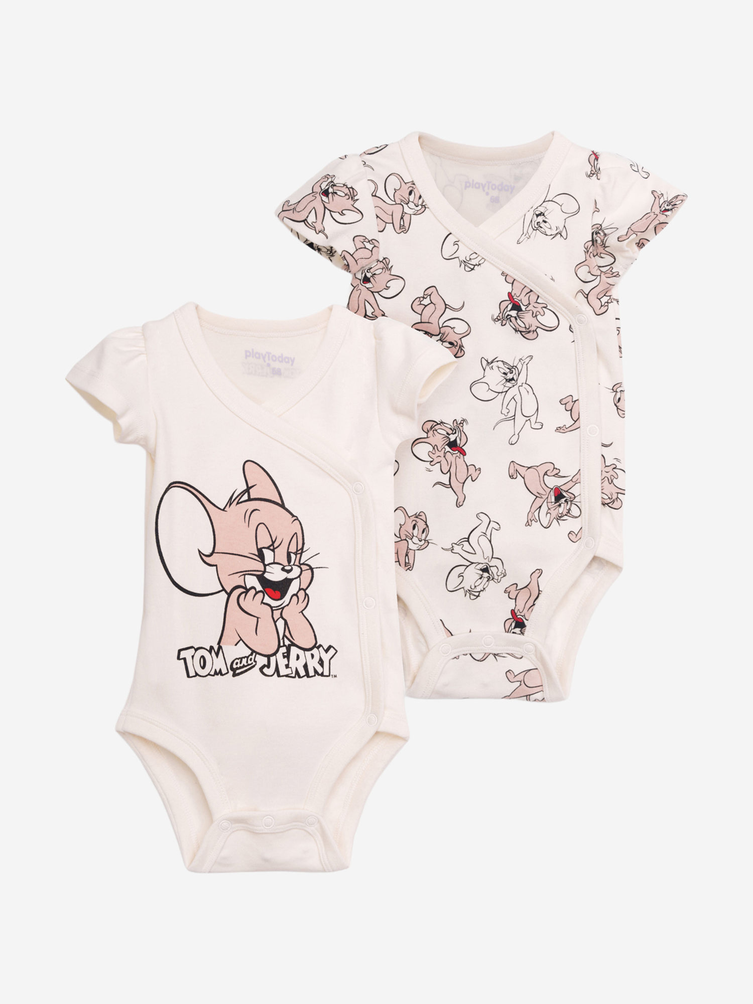 Изображение товара Боди для девочек, 2 шт PlayToday