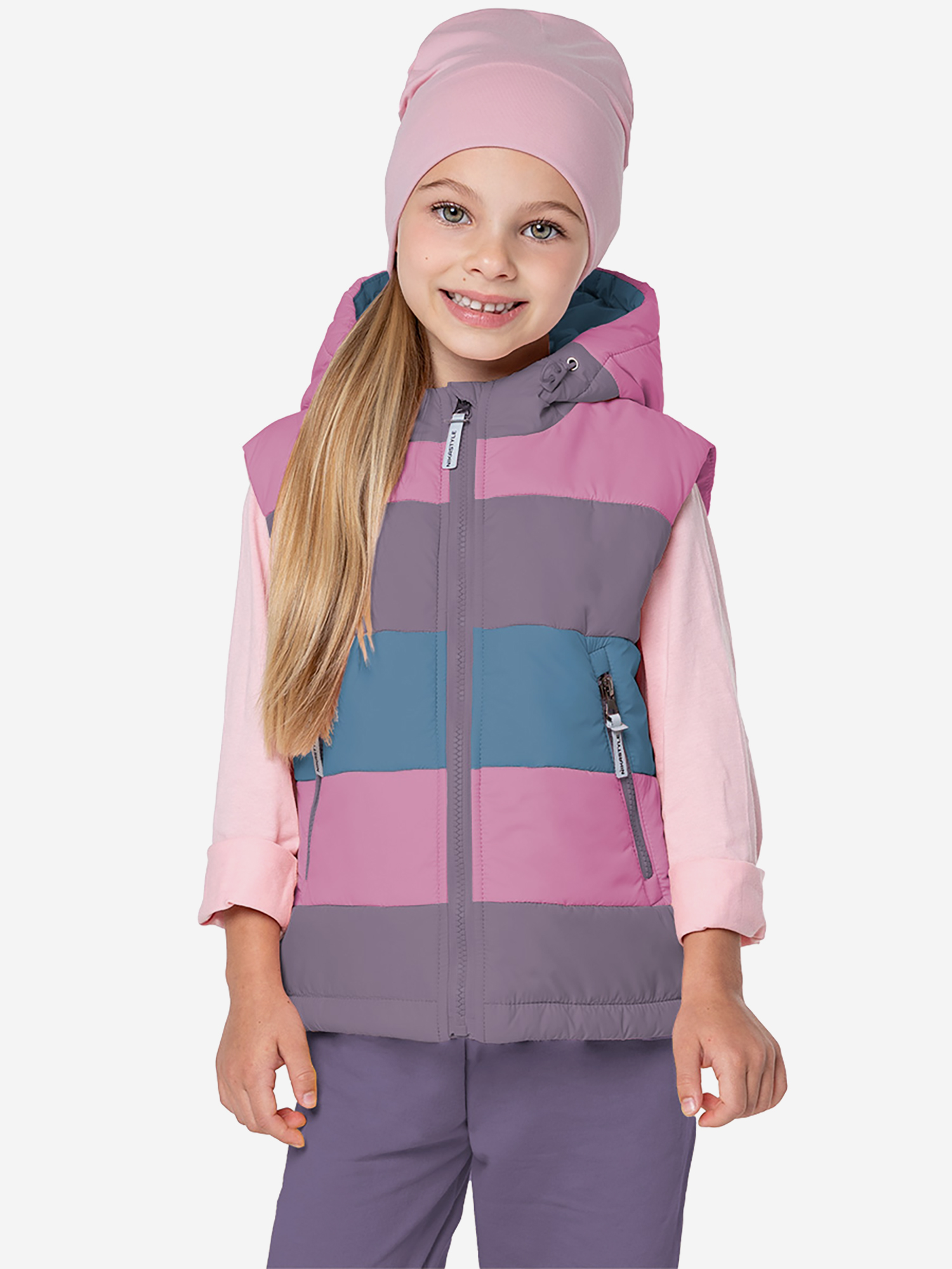 

ЖИЛЕТ NIKASTYLE, Розовый