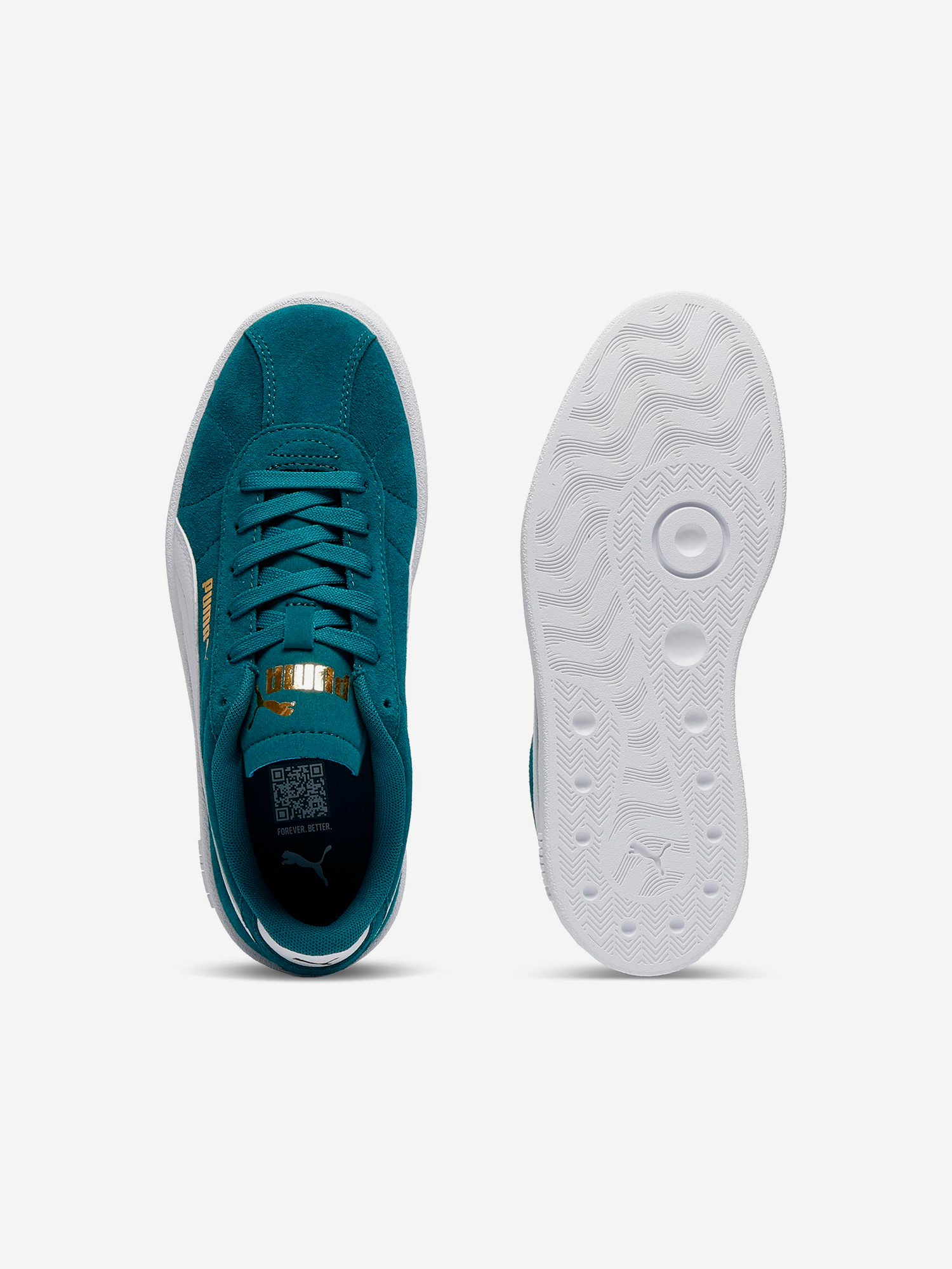 Кеды детские PUMA Club II, Зеленый 5