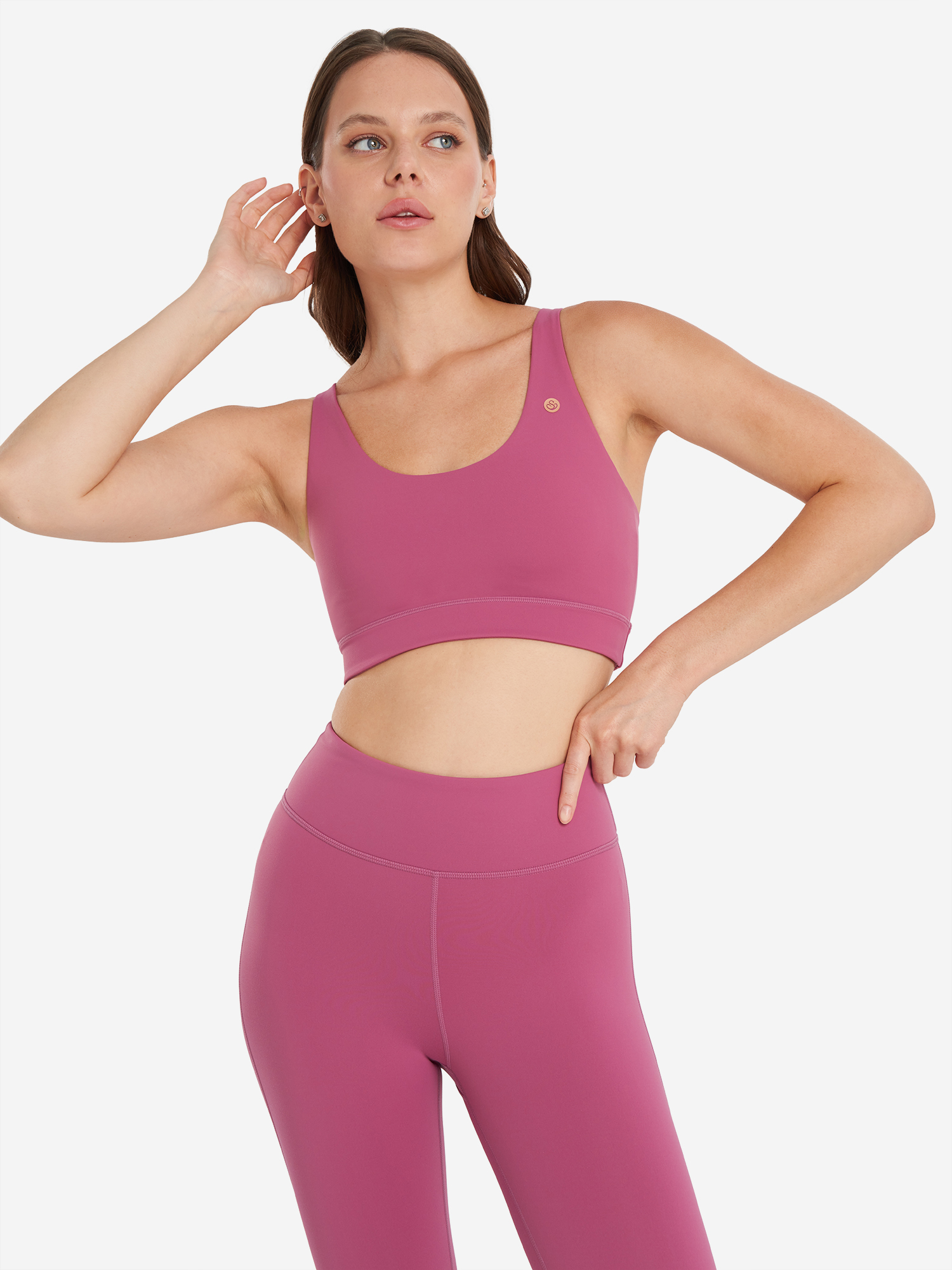 

Топ бра спортивный Sensana, Розовый