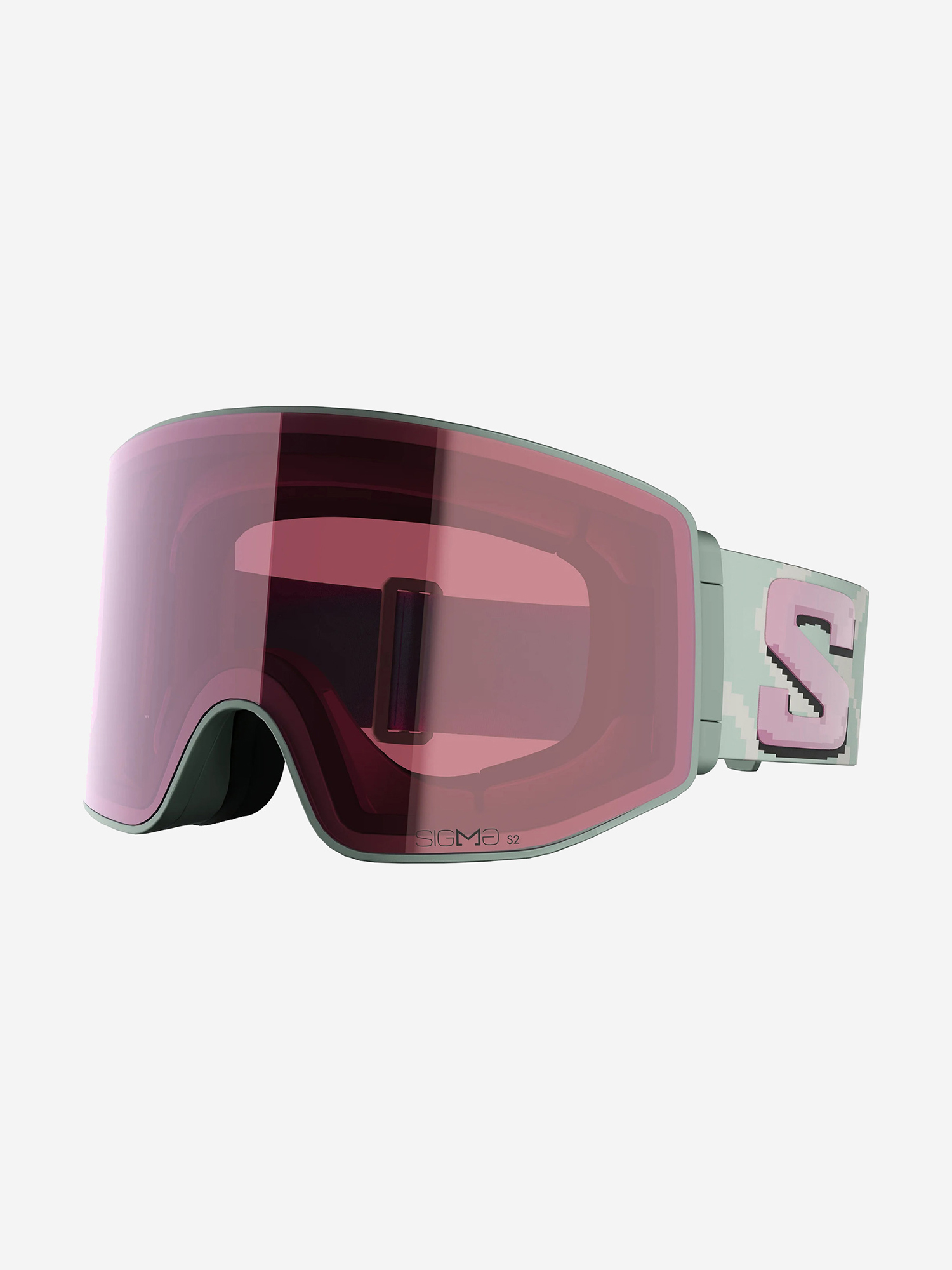 Изображение товара Горнолыжные очки Salomon Sentry Prime Sigma Iceberg Green Cat. 2+3 (с доп. линзой)