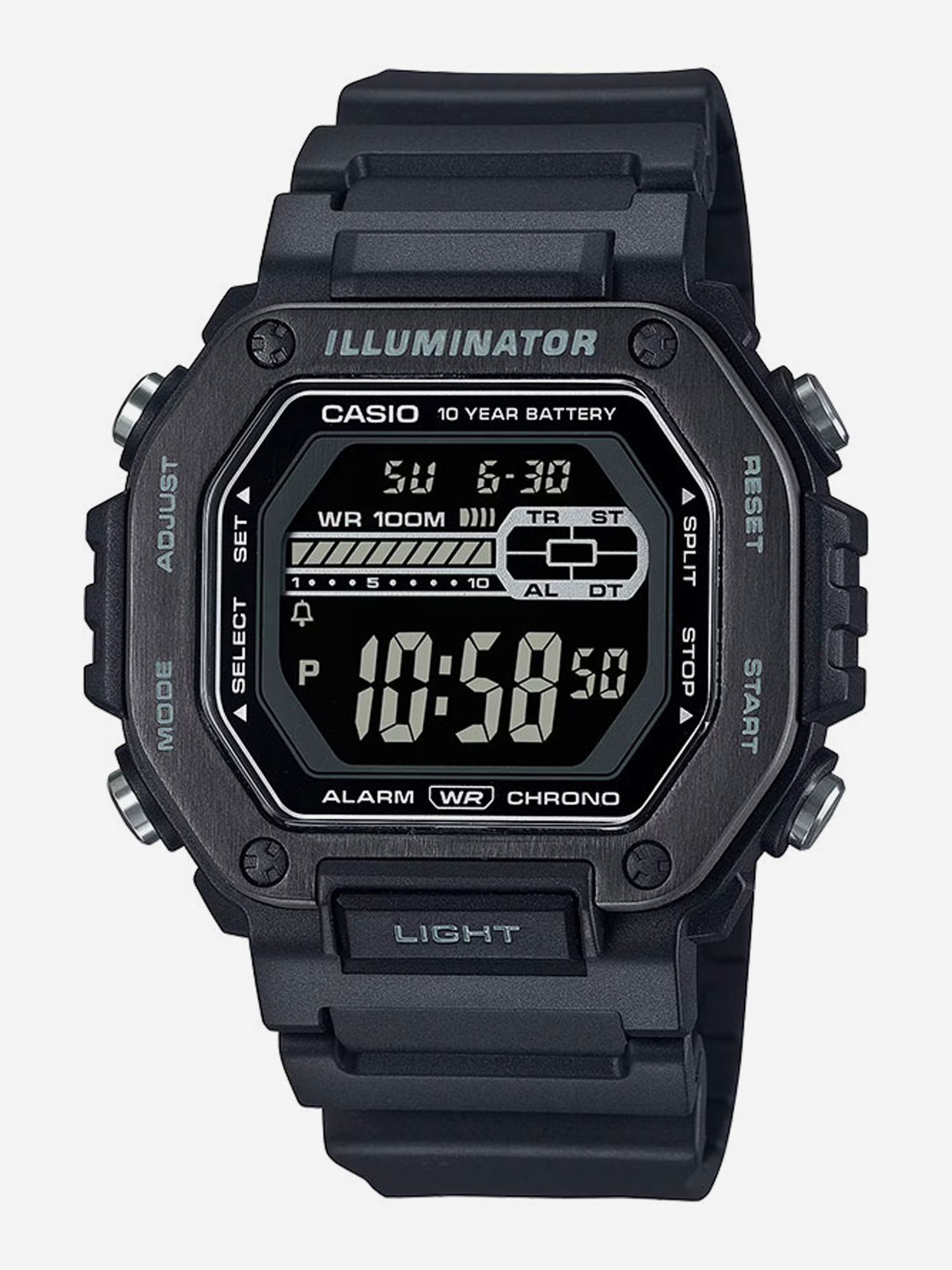 

Наручные часы Casio Collection MWD-110HB-1B, Черный