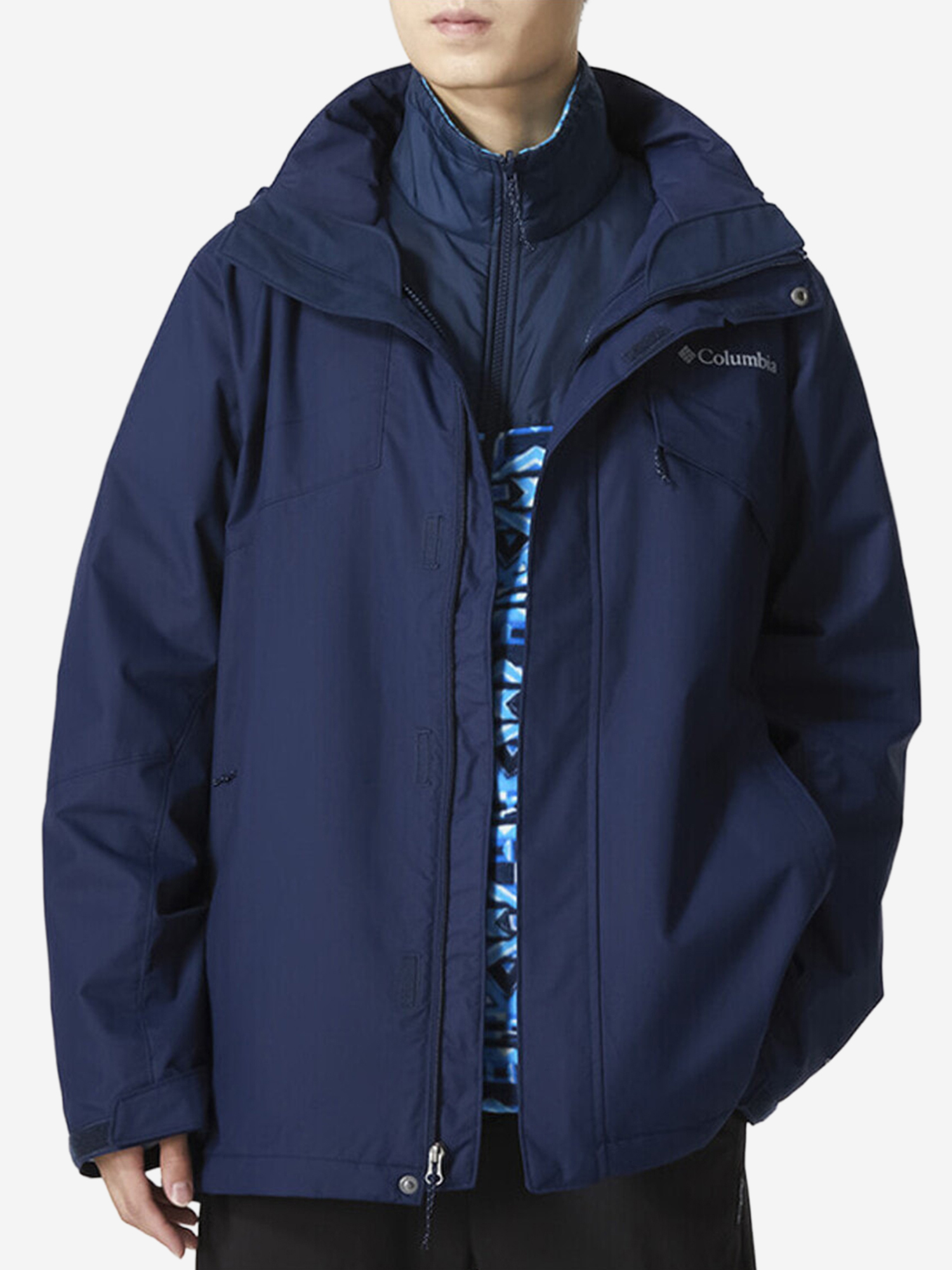 Изображение товара Куртка Columbia Outdoor Hiking Мужская Navy Blue Демисезонная