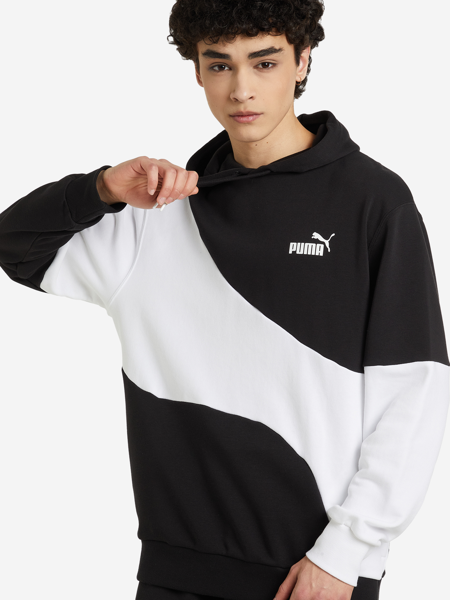 

Худи мужская PUMA Power Cat, Черный