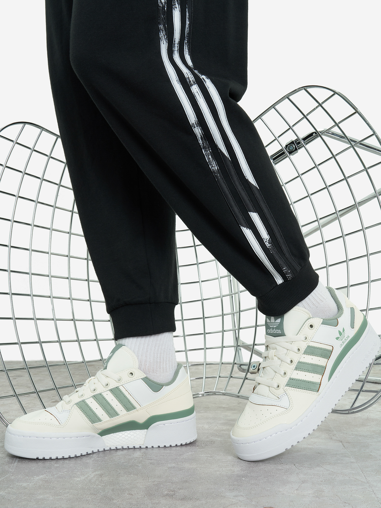 Кеды женские adidas Forum Bold Stripes, Белый IG0286A01-, размер 36