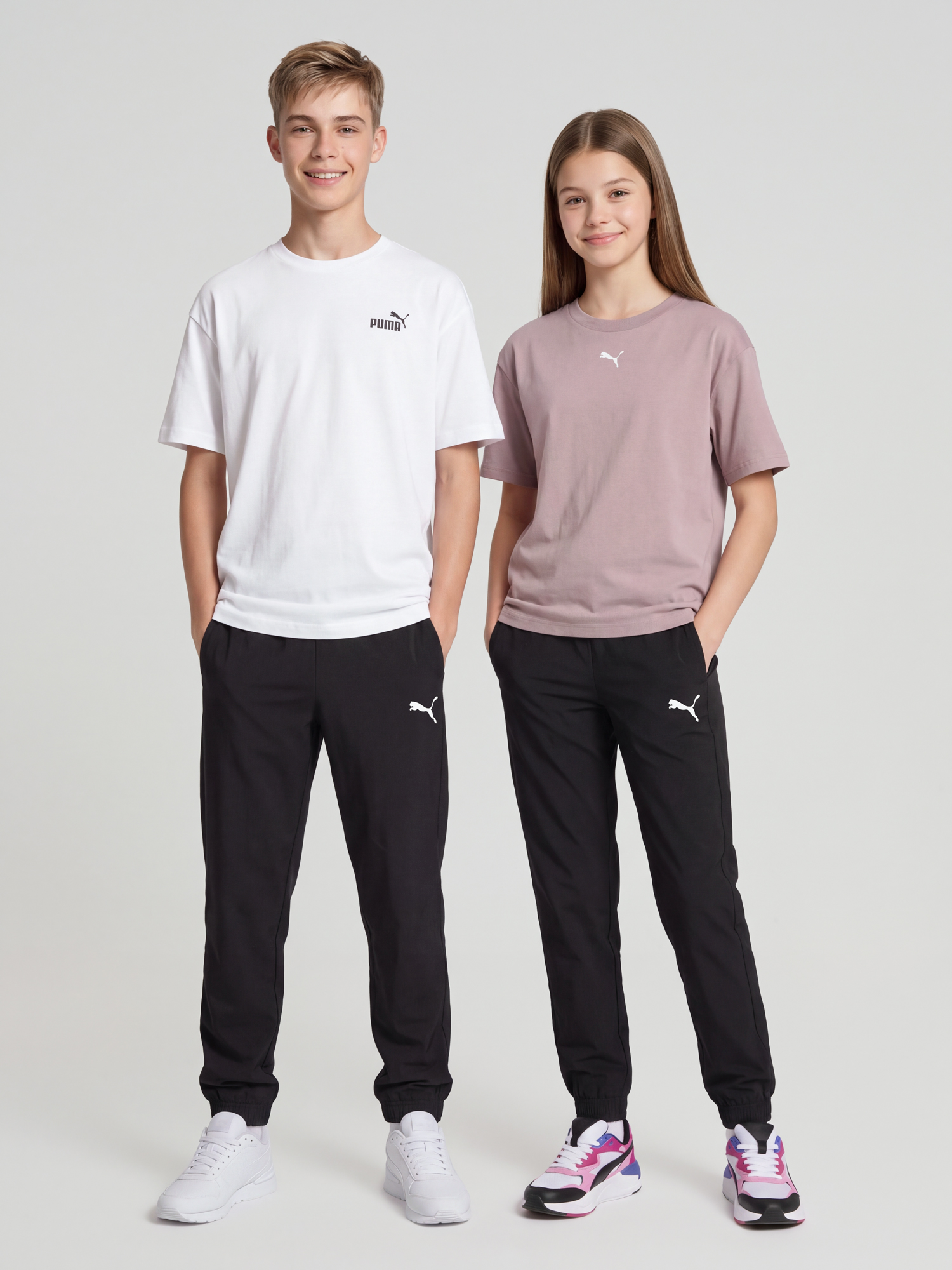Брюки детские PUMA Active Woven, Черный