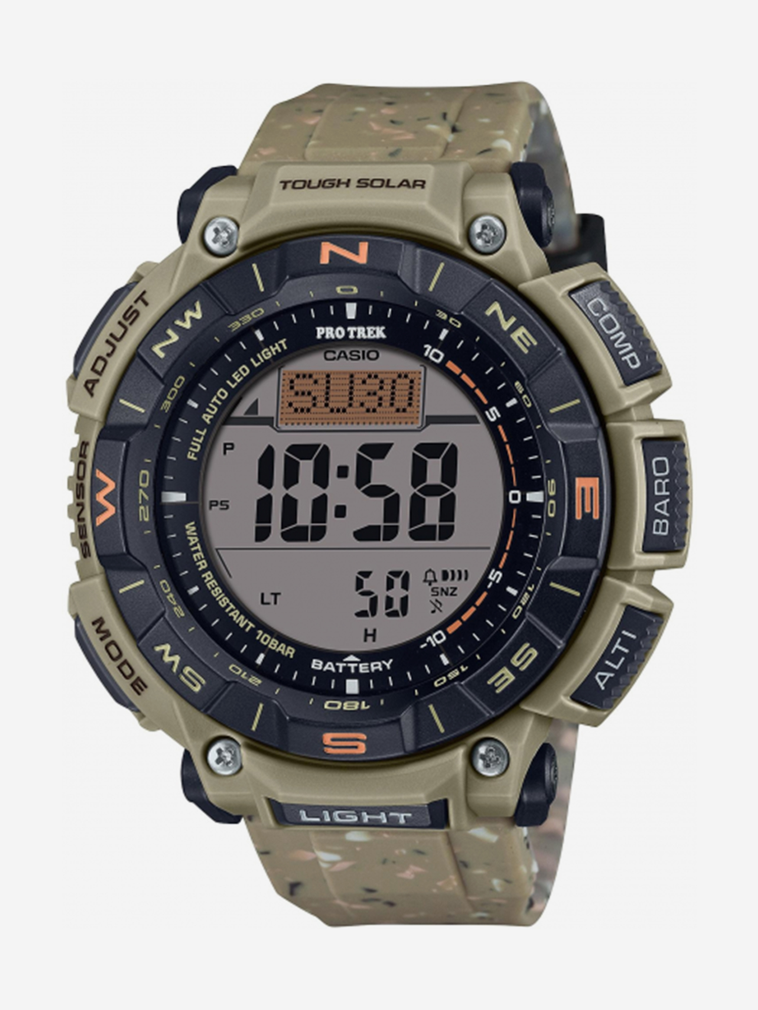 

Спортивные часы Casio PRG-340SC-5E, Бежевый