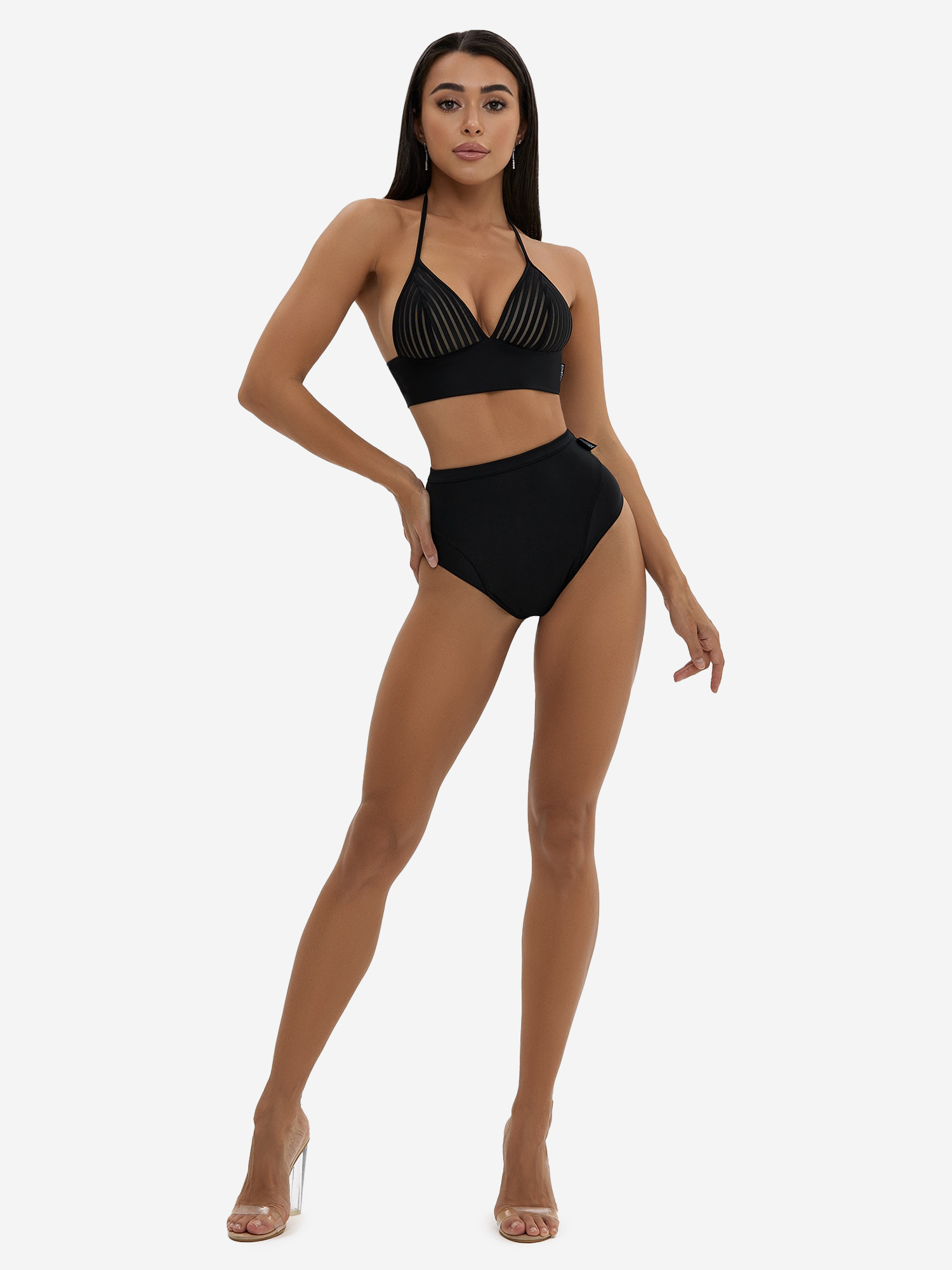 Изображение товара Купальник раздельный Bona Fide: Monro Swimsuit "Black", Черный