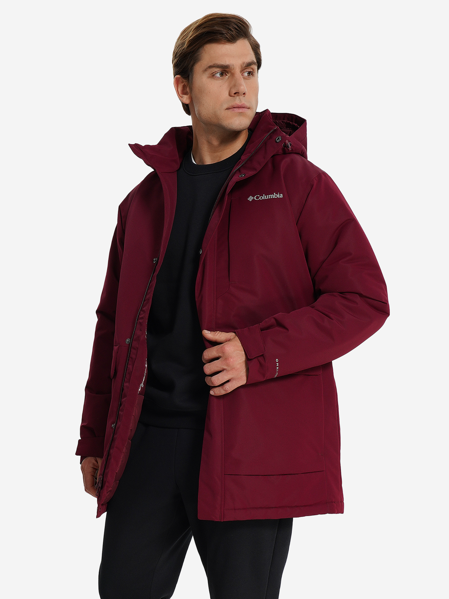 Изображение товара Парка мужская Columbia Rugged Path III Parka бордовая для зимних путешествий