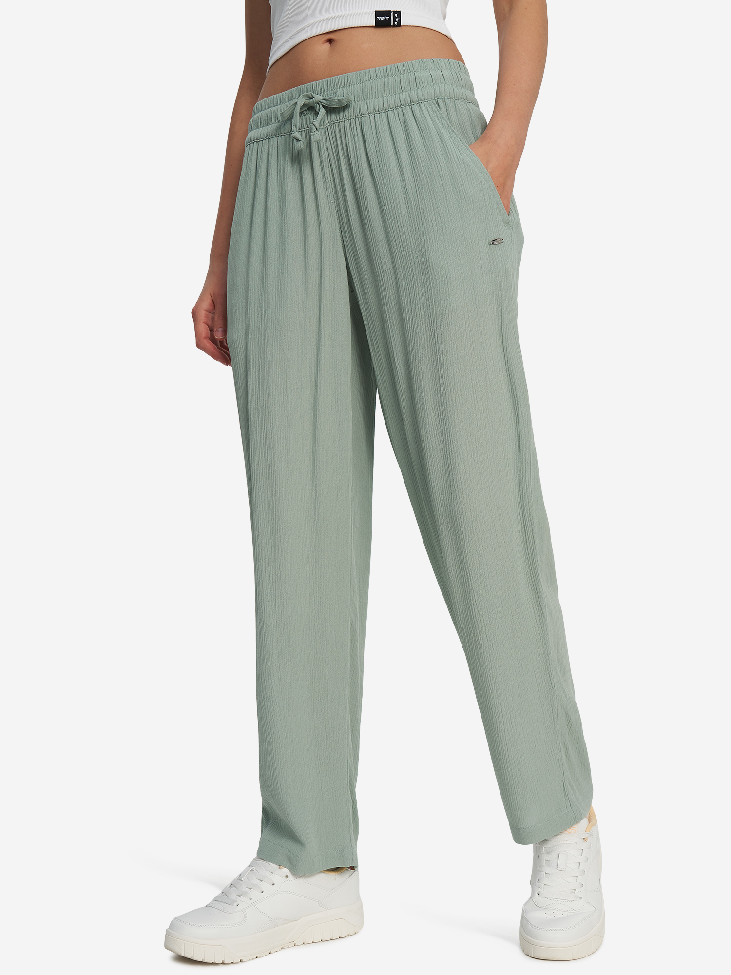 Брюки женские Termit, зеленый, арт. 142645TRT-63