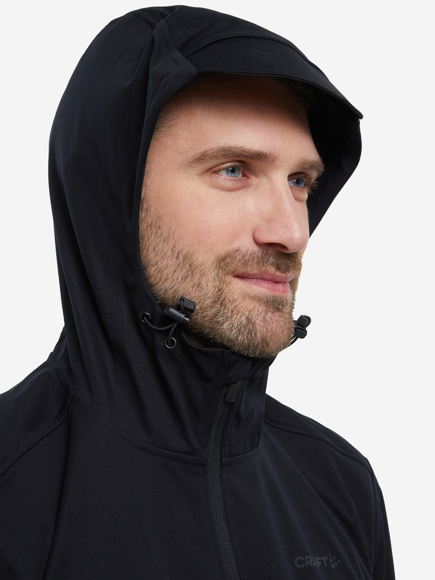 Куртка мужская Craft ADV Essence Hydro Jacket, Черный 1912453C1K-999000, размер RUS 50-52 - фото 4