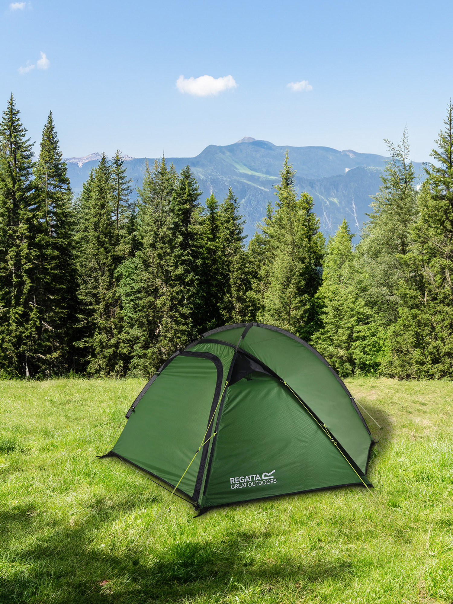 

Палатка 3-местная Regatta Great Outdoors Montegra Geo 3, Зеленый