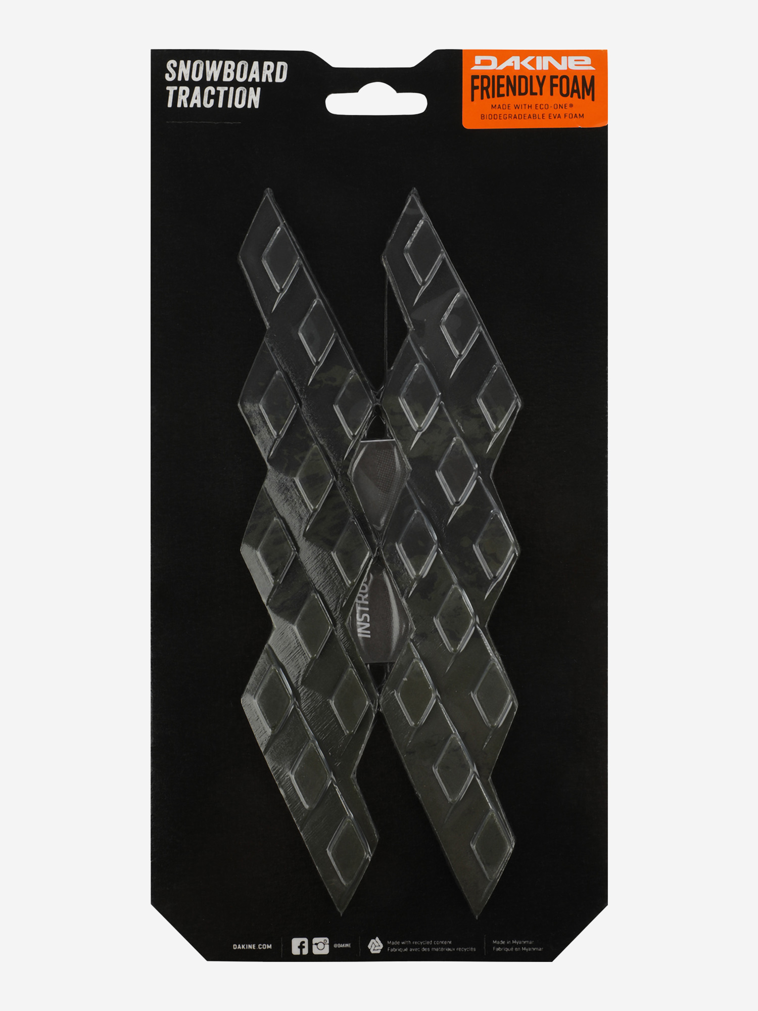 

Наклейка на сноуборд Dakine GROMPS, Черный