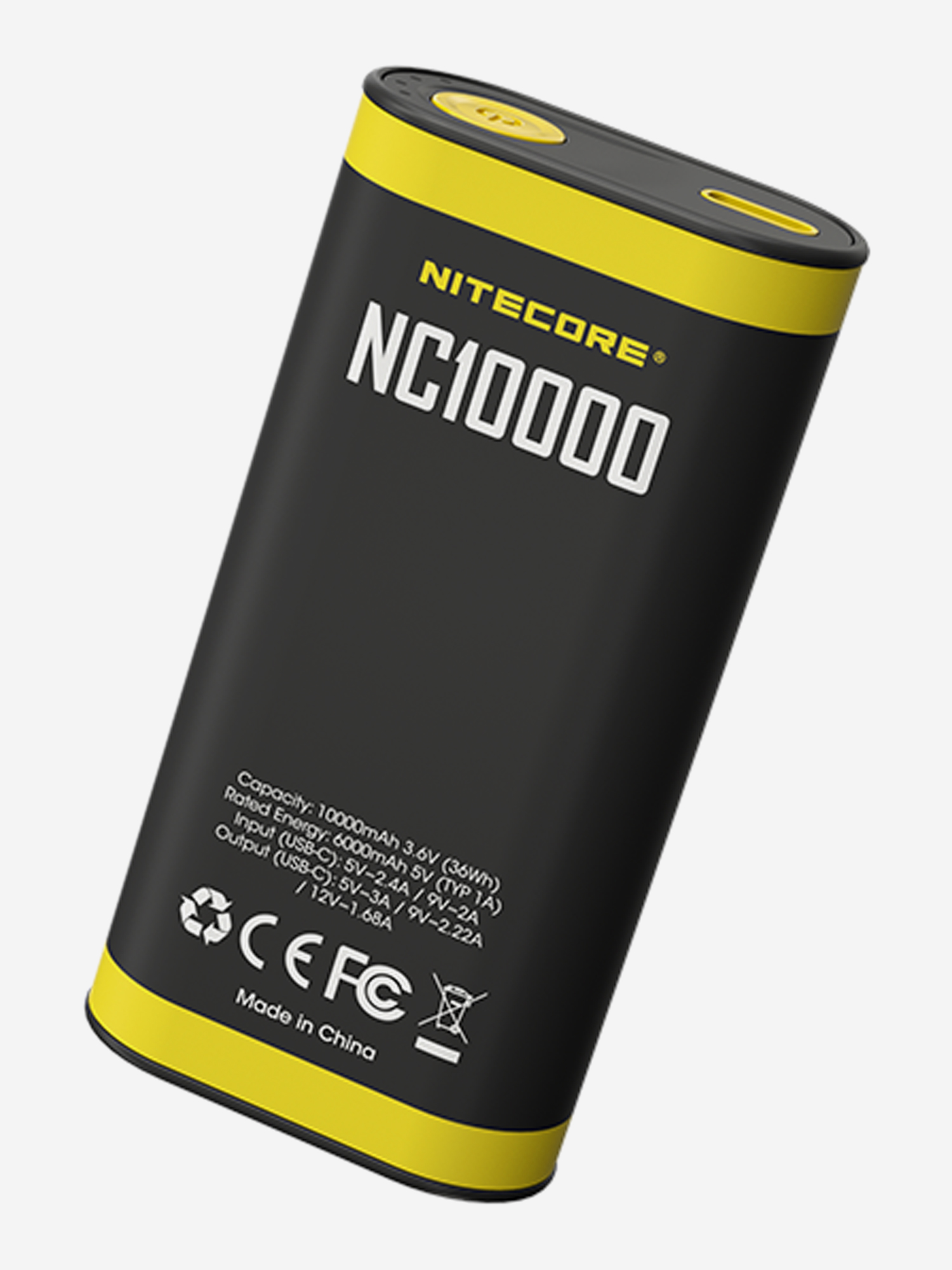 

Портативный пауэрбанк Nitecore NC10000, Черный